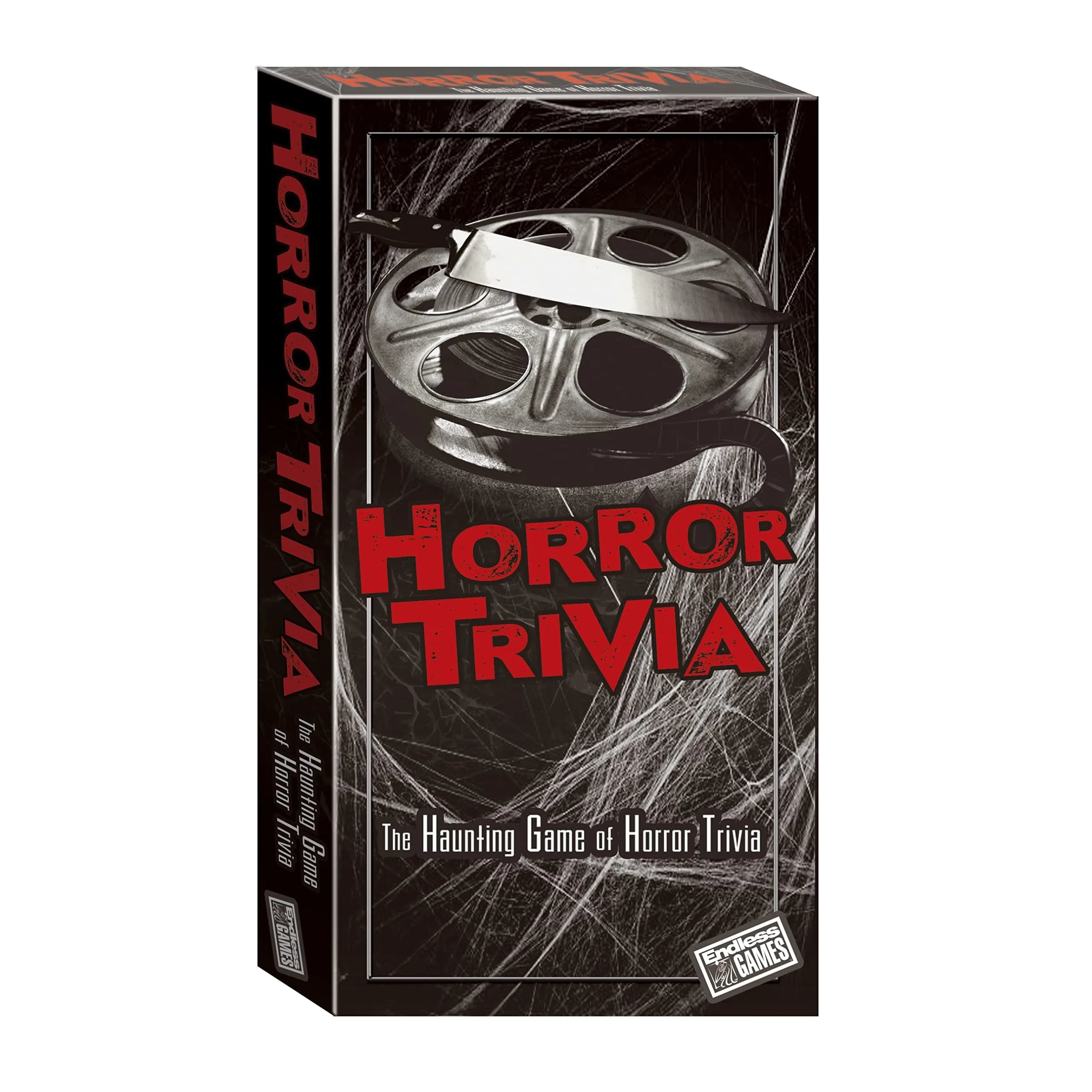 Endless Games Horror Trivia Card Game | 300 Questions for Teens & Adults | Halloween Party Fun