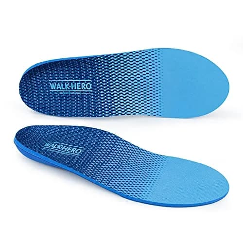 WALK·HERO COMFORT AND SUPPORT Arch Supports for Plantar Fasciitis, Mens 10-10 1/2 | Womens 12-12 1/2 | FDA Approved - main product image