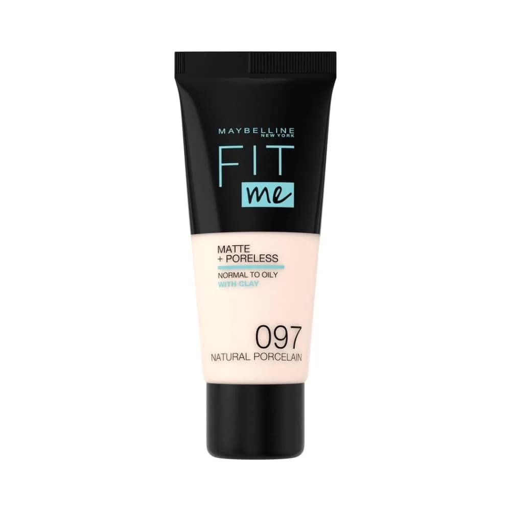 Maybelline Fit Me Matte + Poreless Liquid Foundation, Classic Tan, 2 fl oz (60 ml) | Oil-Free, Pore Minimizing
