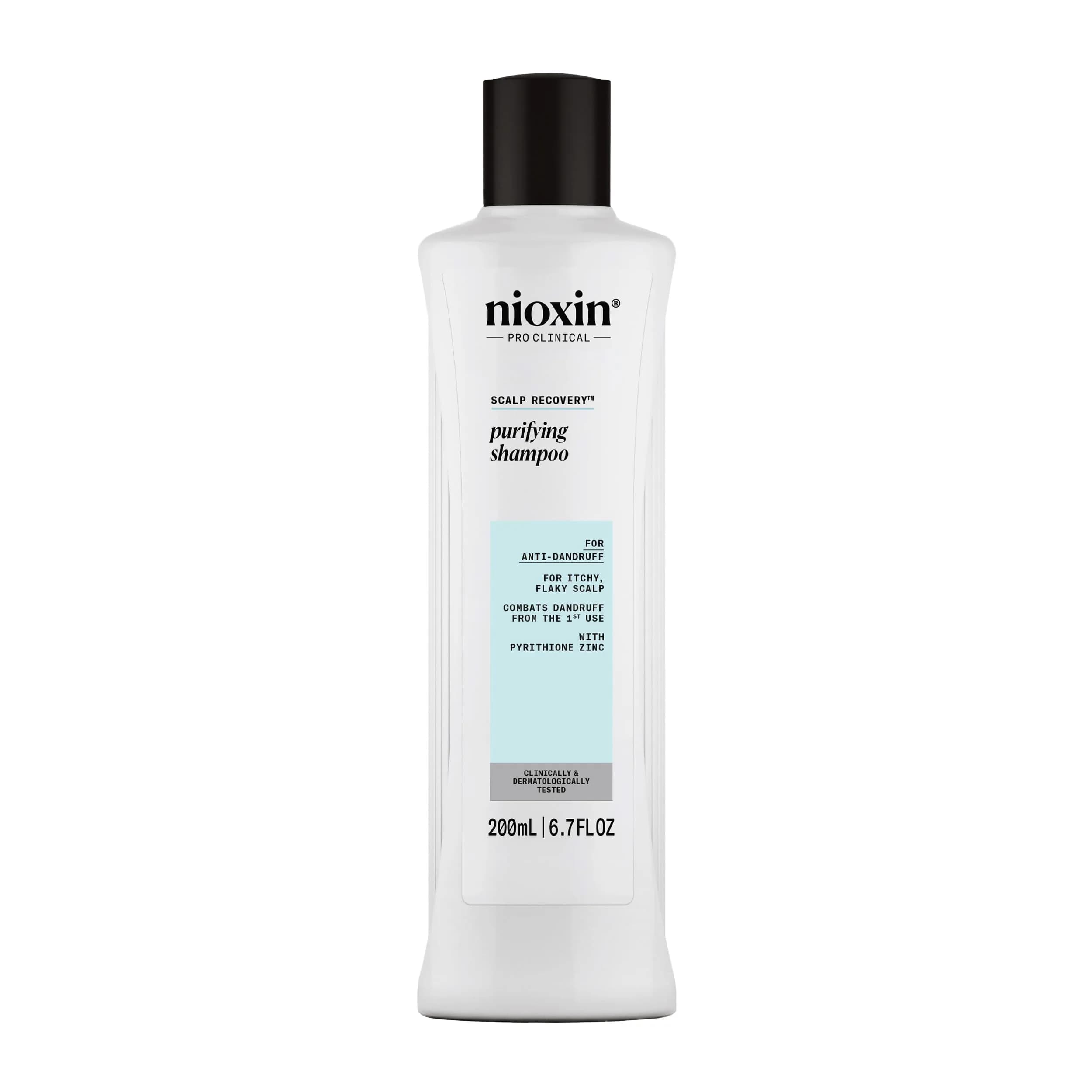 NIOXIN Scalp Recovery Purifying Shampoo 6.76 Fl Oz | For Itchy, Flaky Scalp Relief