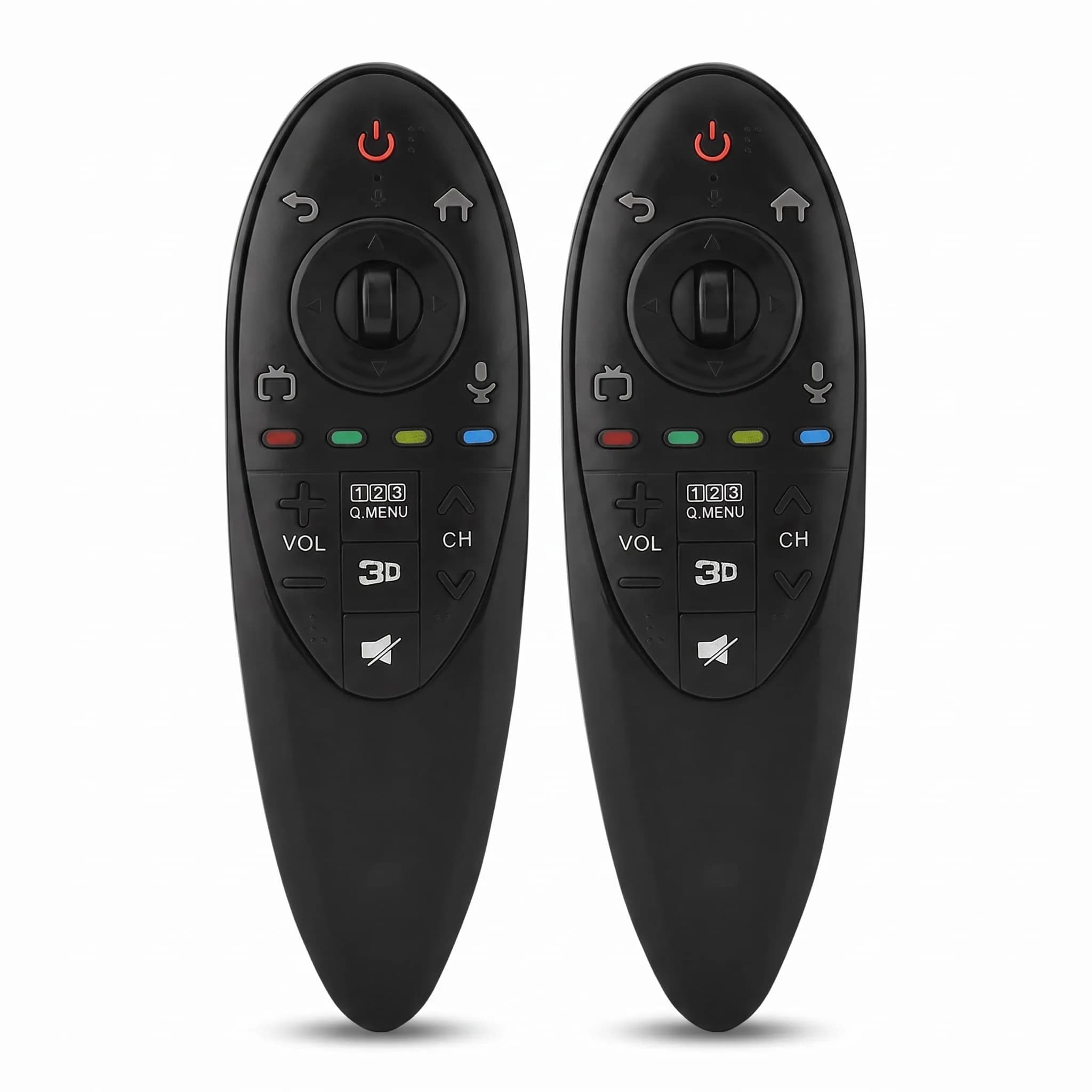 Zerone Replacement Remote Control for 3D Smart TV | 10m Range, No Voice Functions