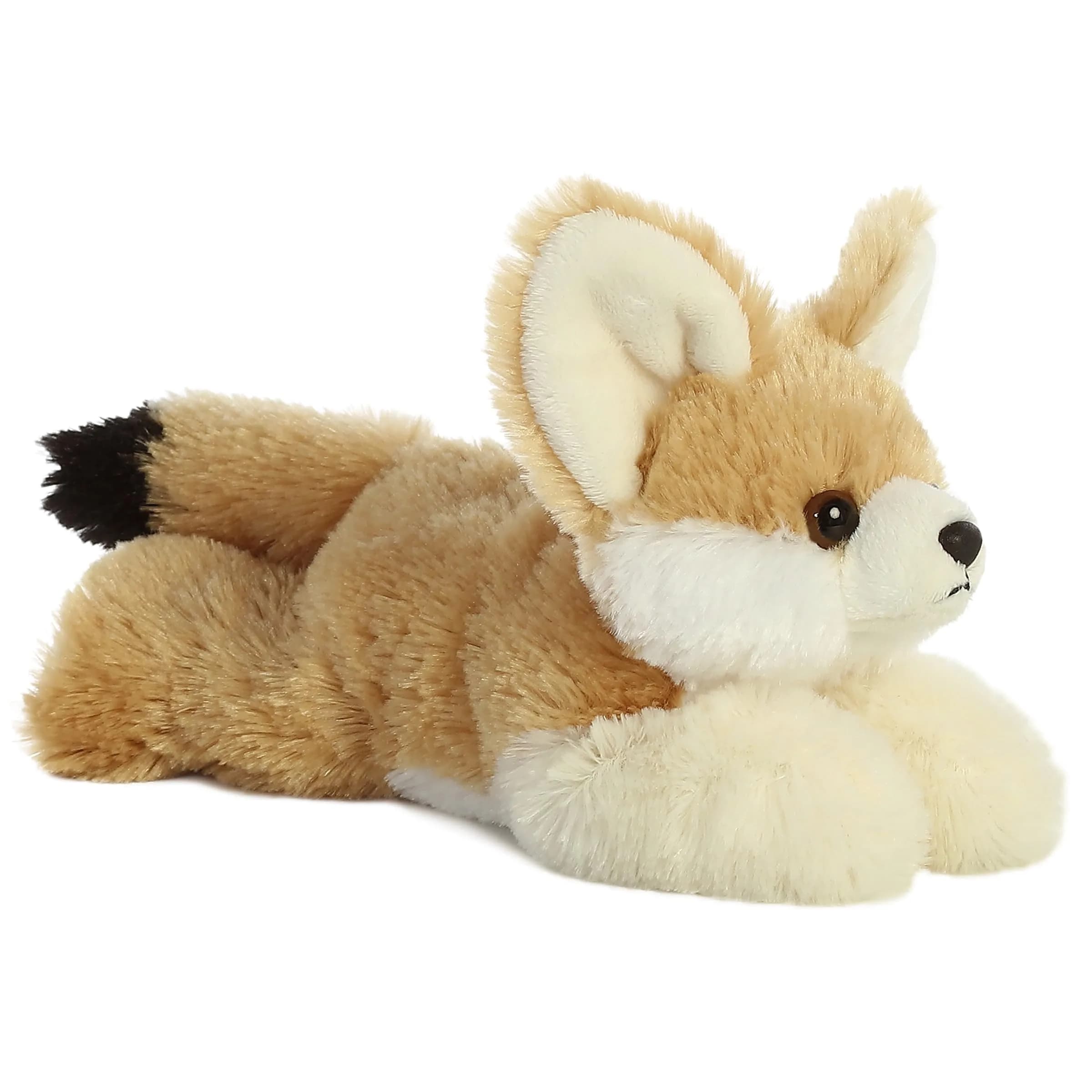 Aurora Mini Flopsie Frisky Fennec Fox Stuffed Animal, 21.6cm (8.5 Inches) | Soft, Cuddly Brown Fox Plush Toy for All Ages - main product image