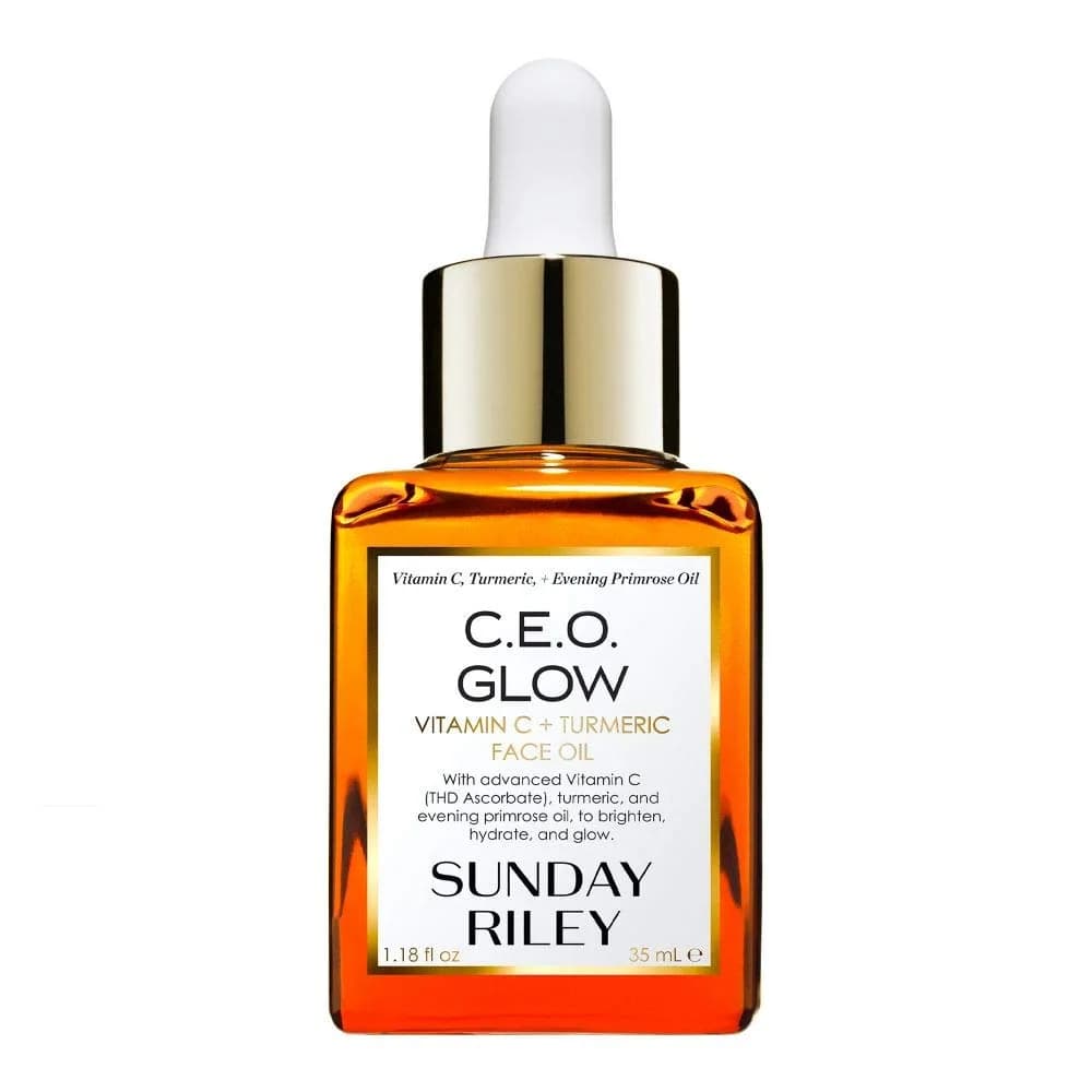 Sunday Riley C.E.O. Glow Vitamin C Turmeric Face Oil 35ml (1.18 Fl Oz) | Brightens & Evens Skin Tone - main product image