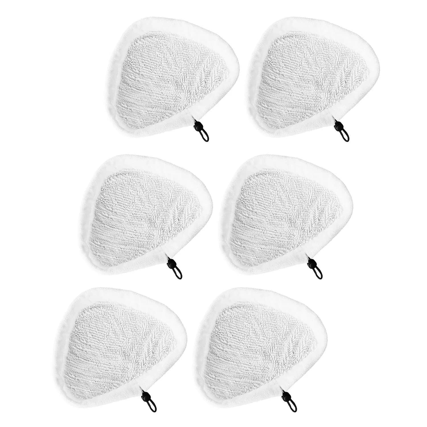 Fushing 6Pcs Steam Mop Pads | Reusable Microfiber Replacement Pads for Steam Mops - main product image
