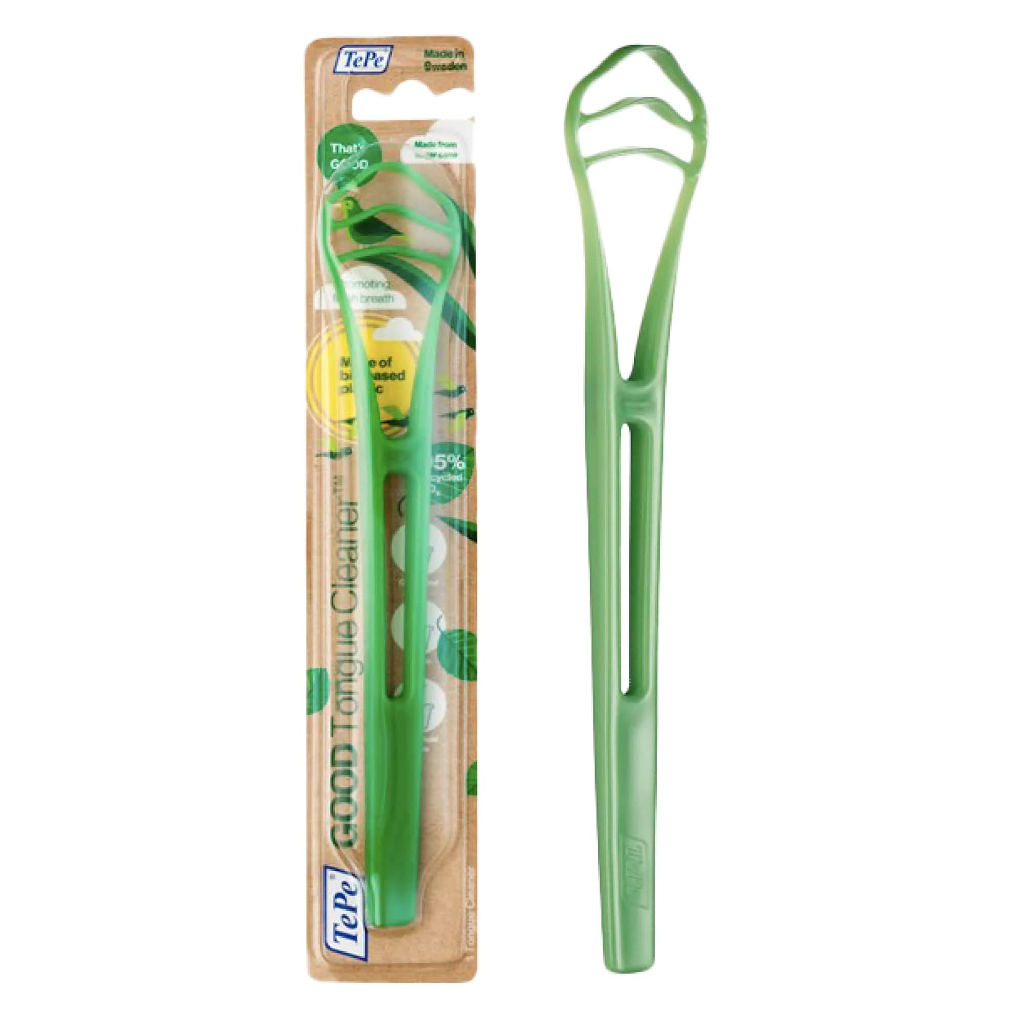 TePe Good Tongue Scraper Cleaner 1 Count (Pack of 1) | Removes Buildup for Fresher Breath - main product image