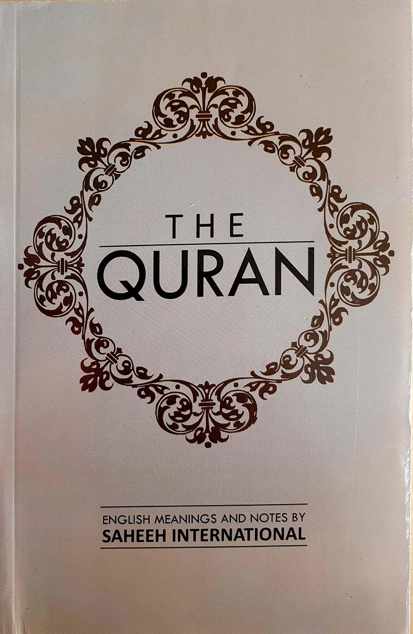Saheeh International The Quran English Meanings and Notes Paperback | Clear English Translation for Indian Readers - main product image