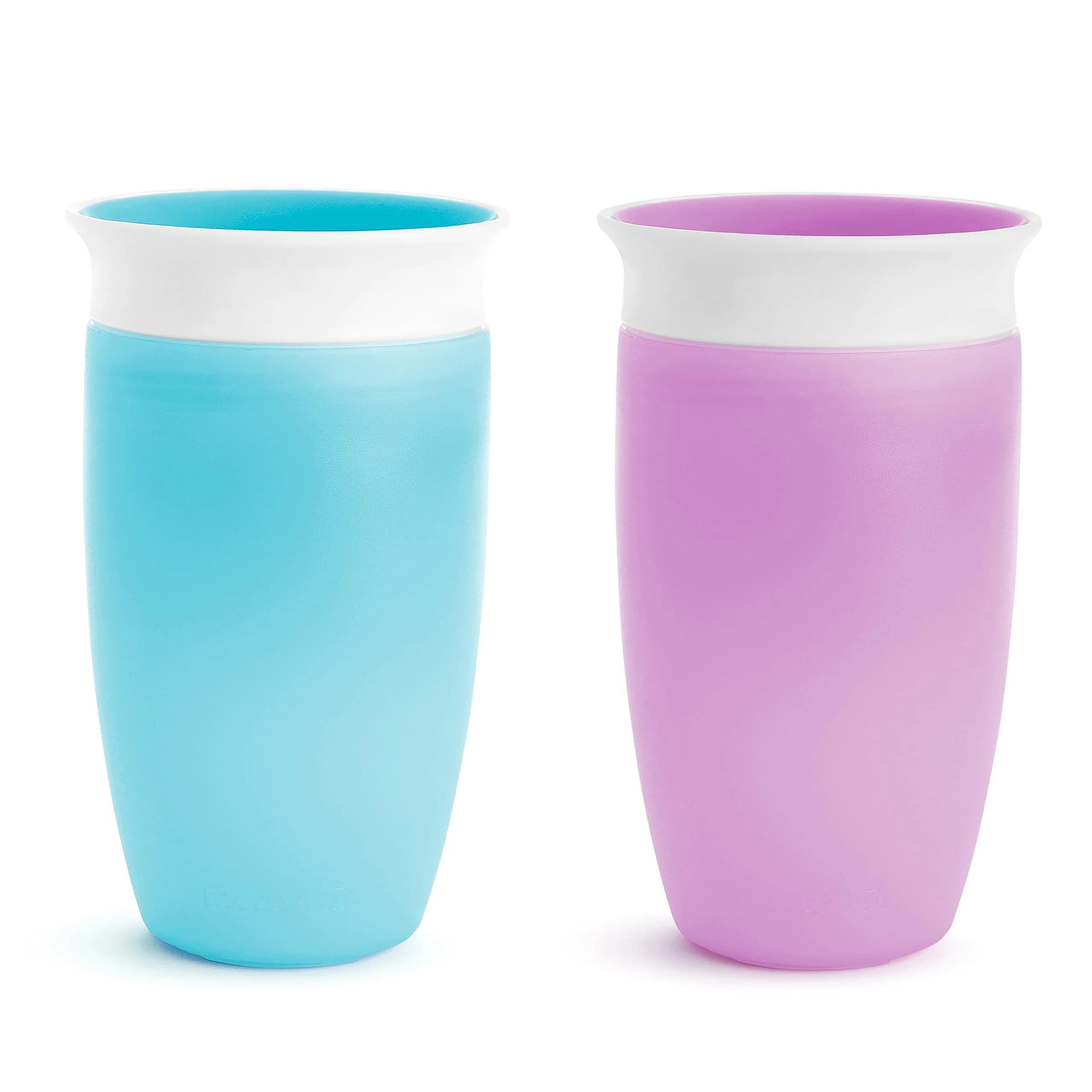 Munchkin Miracle 360˚ Spill Proof Sippy Cups for Toddlers 1-3, 10oz | Spoutless, Spill-Free Transition Cup - main product image