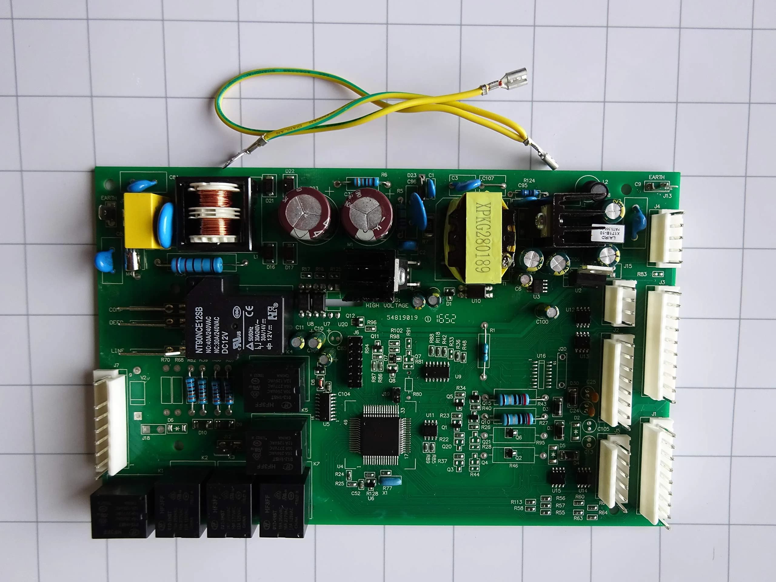 PartsForLess WR55X10942 Control Board Motherboard for GE Refrigerator | 1 Year Warranty - main product image