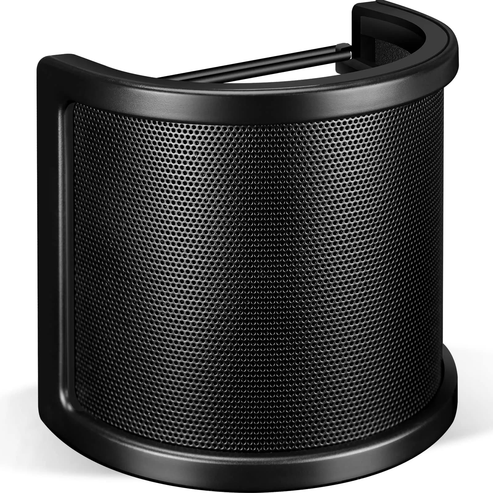 Aokeo 3-Layer Microphone Pop Filter with Metal Mesh & Foam for Handheld Mics | Reduces Plosives & Wind Noise - main product image