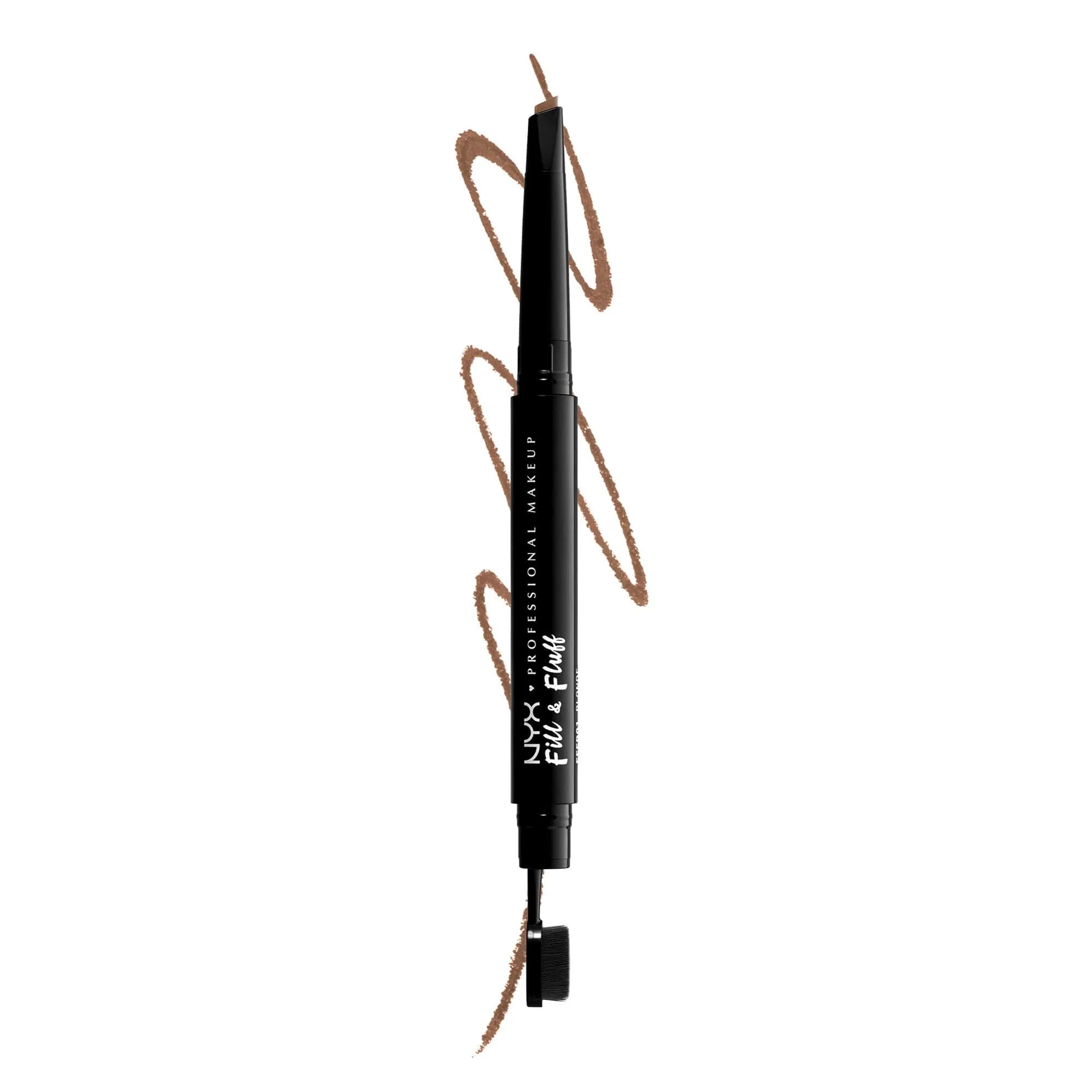 NYX PROFESSIONAL MAKEUP Fill & Fluff Eyebrow Pomade Pencil, Taupe | Matte Finish - main product image