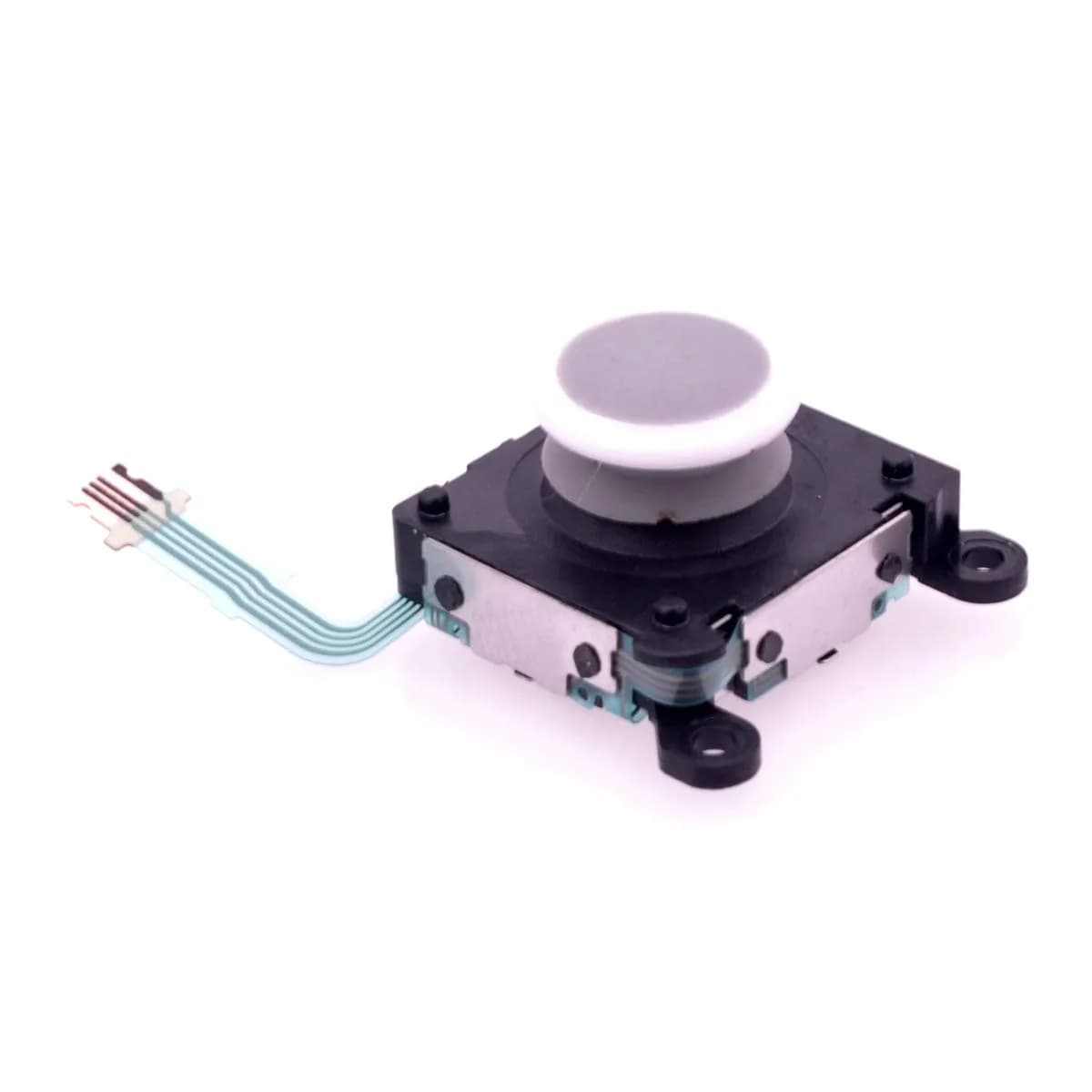 Deal4GO White Video Game Controller Joystick Button Rocker for PS Vita 2000 | Replacement Analog ThumbStick - main product image