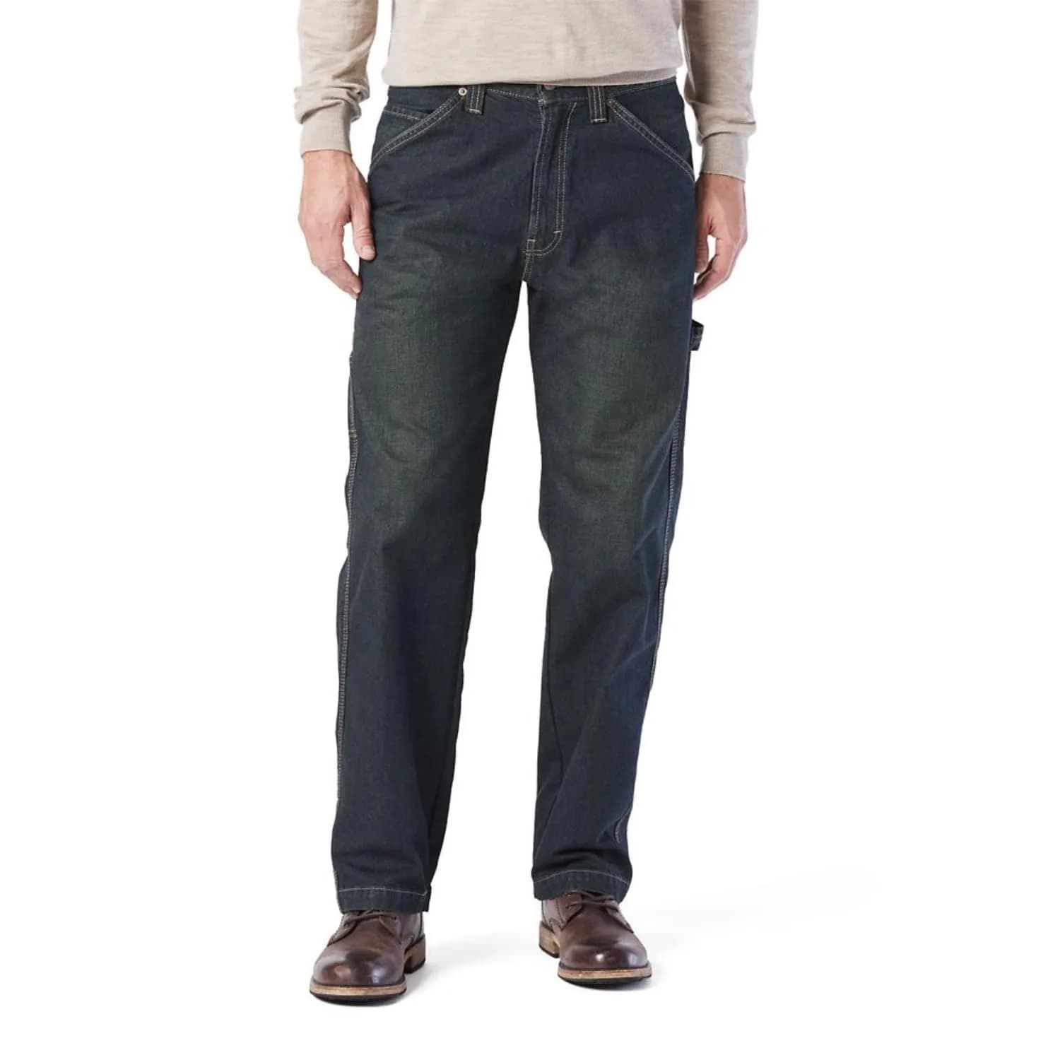 Levi Strauss Signature Gold Men's Carpenter Jeans, Centurion, 31W x 30L | Built-in Hammer Loop & Utility Pockets - main product image
