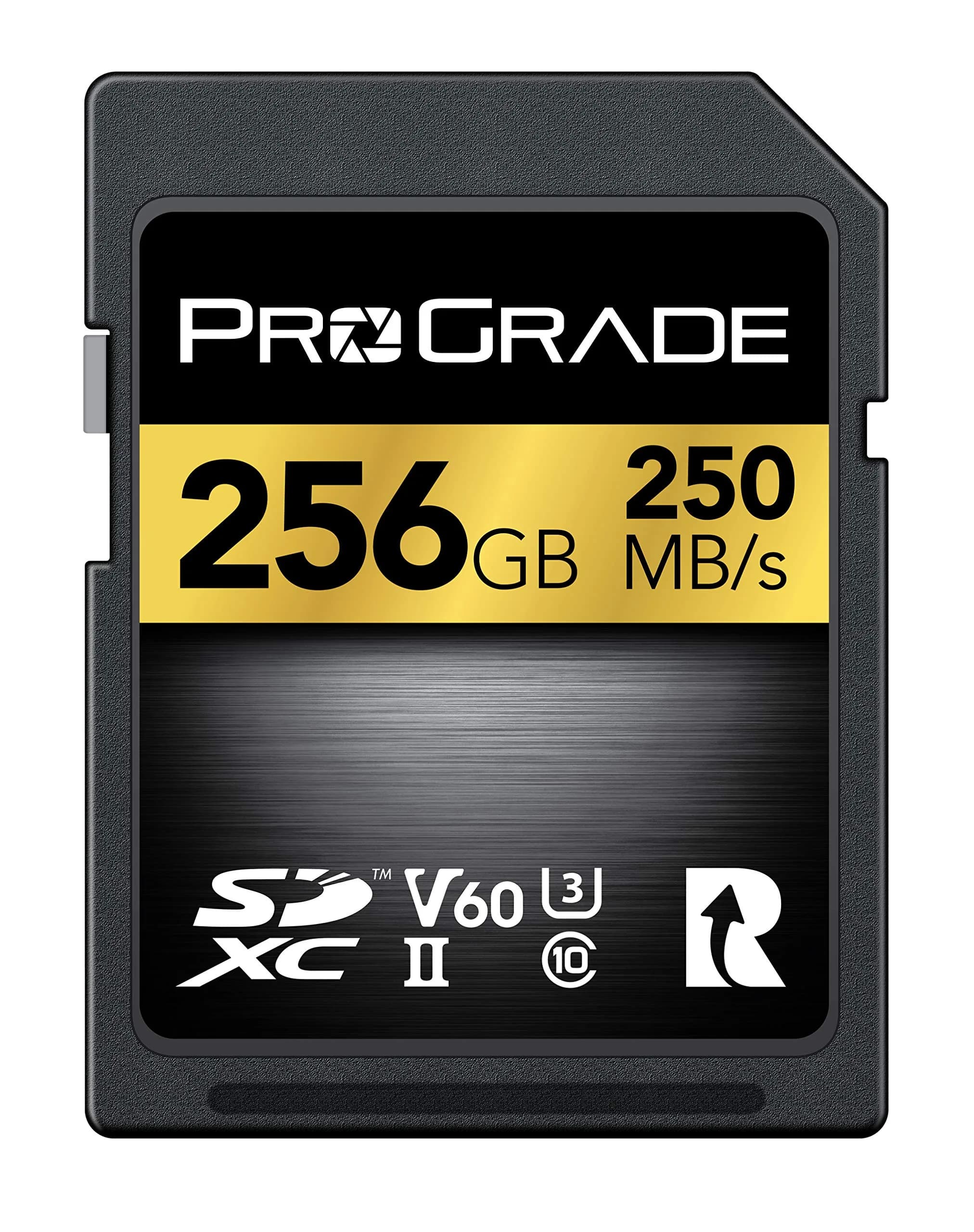 ProGrade Digital Gold SDXC UHS-II V60 Memory Card 256GB (256 GB) | Professional Speed for Content Creators - main product image