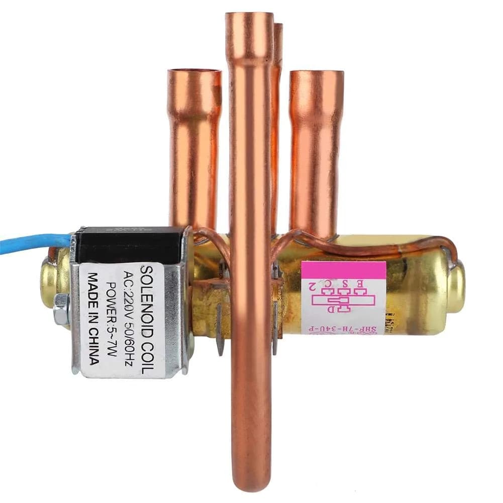 Strnek Four-way Reversing Valve Copper 1.5P-2P | HVAC Refrigeration Accessory