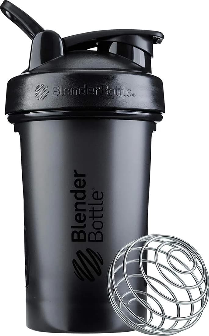 BlenderBottle Classic V2 Shaker Bottle 600ml (20 oz) | Patented Mixing System - main product image