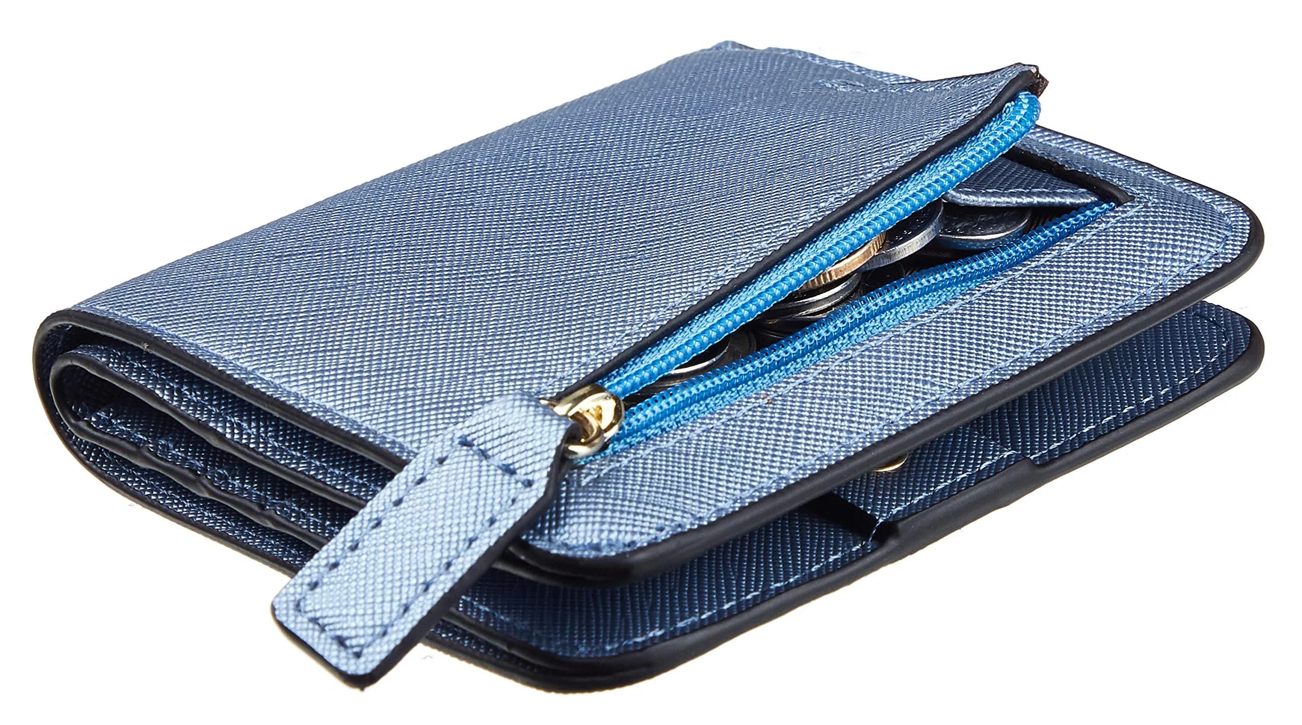 Toughergun RFID Blocking Small Compact Bifold Wallet for Women | 10.67cm x 9.14cm x 2.03cm (4.2" x 3.6" x 0.8") - main product image