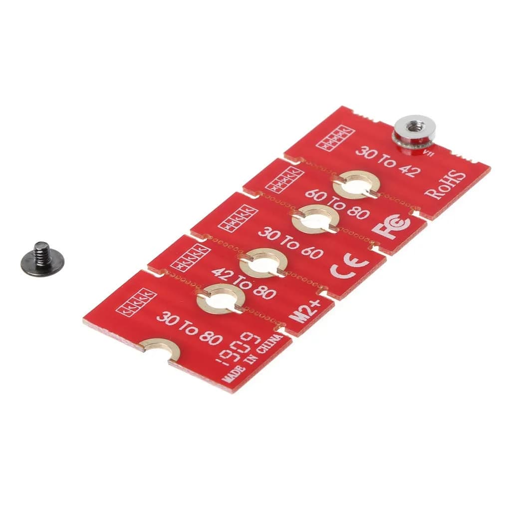 RingBuu Extended Bracket for M.2 NVMe SSDs | Adjustable, Stable, Metal (2230-2280) | India
