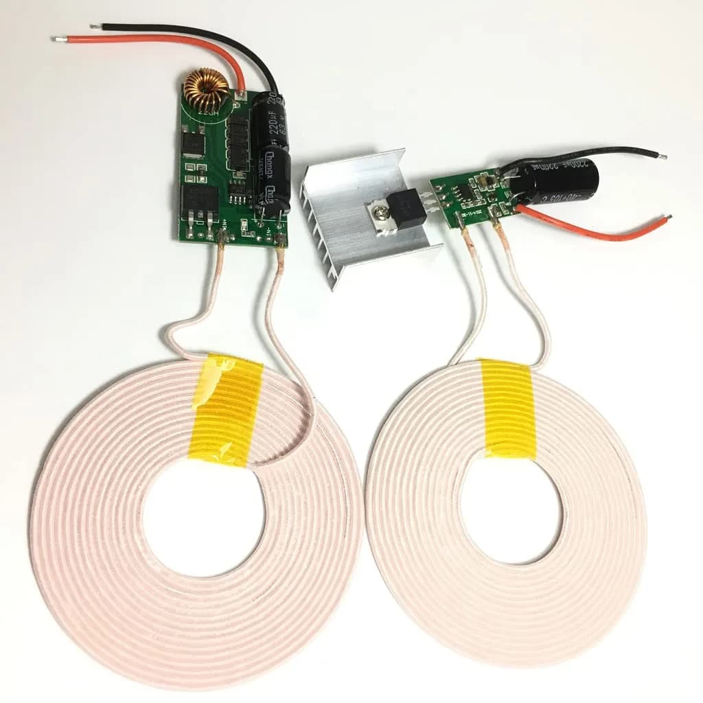 Taidacent 12V 3A Wireless Inductive Coil Module | Long Distance Power Supply (120-150 chars) - main product image