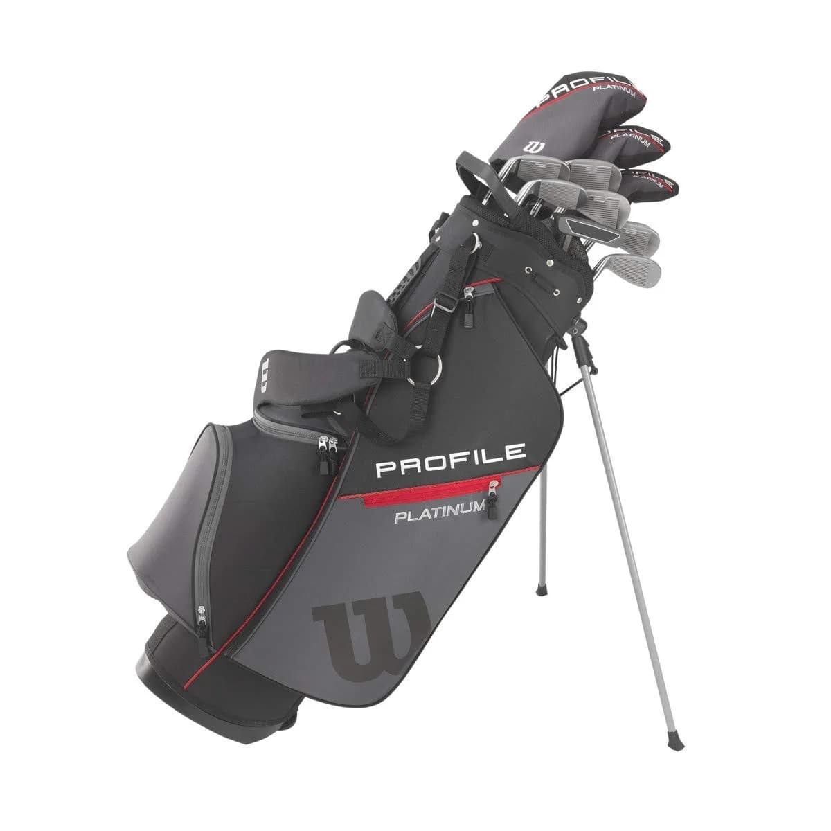 Wilson Golf Profile Platinum Package Set Men's Right Handed Tall Carry | 10-Club Golf Set with Stand Bag - main product image