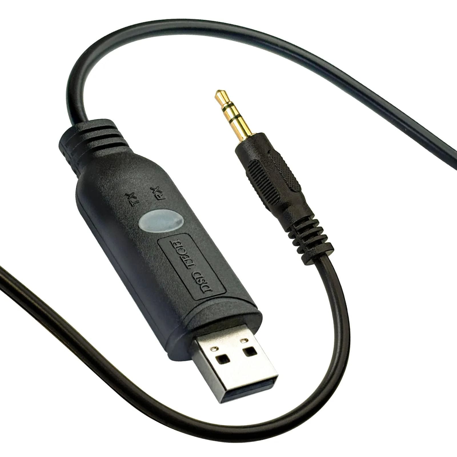 DSD TECH SH-U35B USB RS232 to 3.5mm Serial Cable 6FT | FTDI FT232RL Chip Support