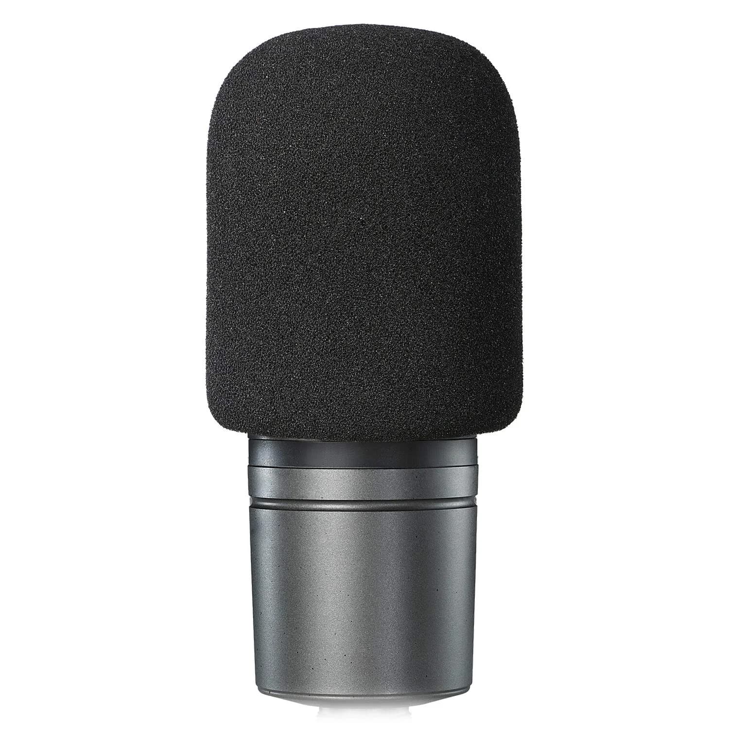 SUNMON Windscreen Foam Cover for Audio-Technica AT2020, AT2020USB, AT2020USB+ Microphones (2-Pack, Black)