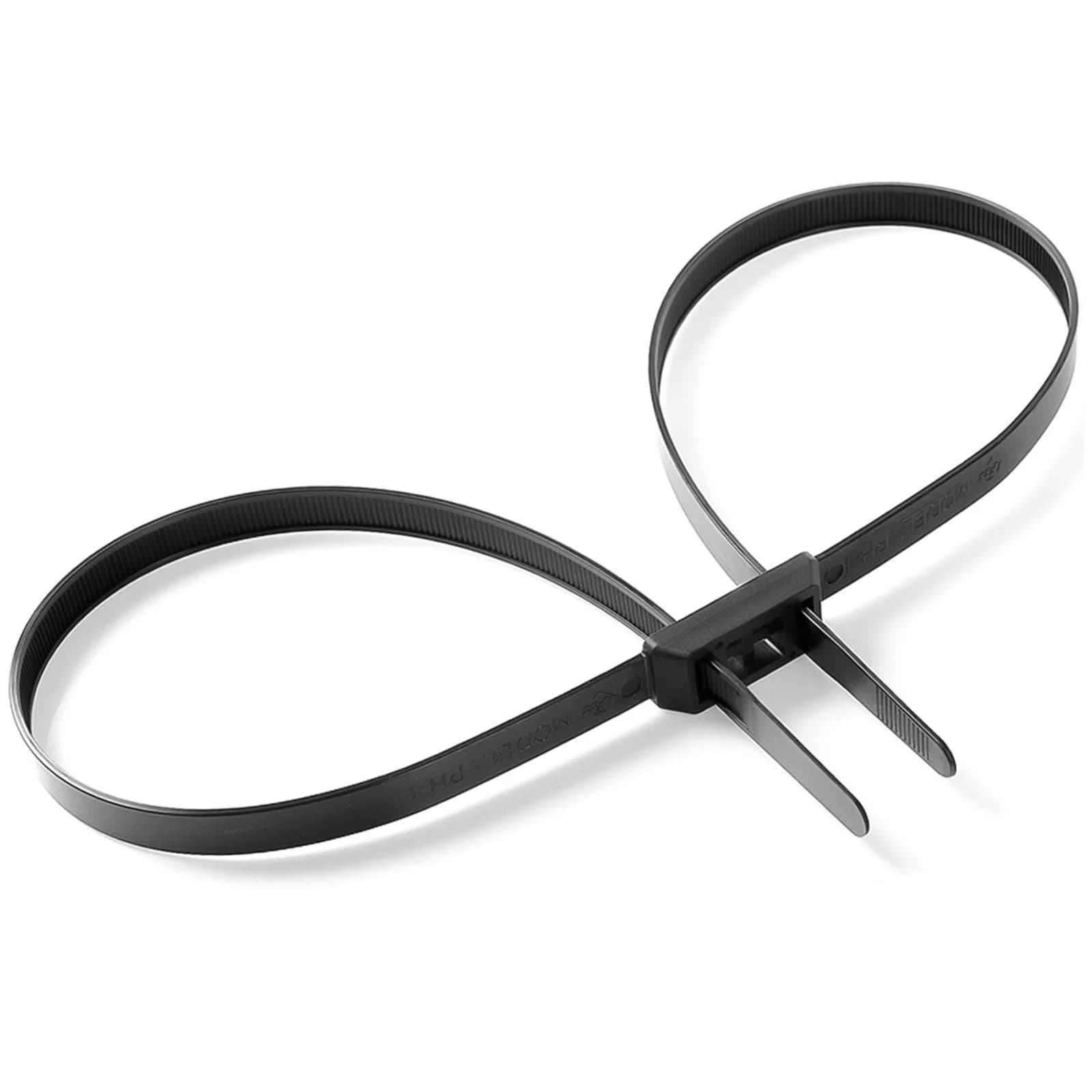 VAMRONE 35.4" Flex Cuffs, 10Pcs Heavy Duty Zip Tie Handcuffs | 90 cm (35.4") Double Cuffs, 250 lbs Tensile Strength - main product image