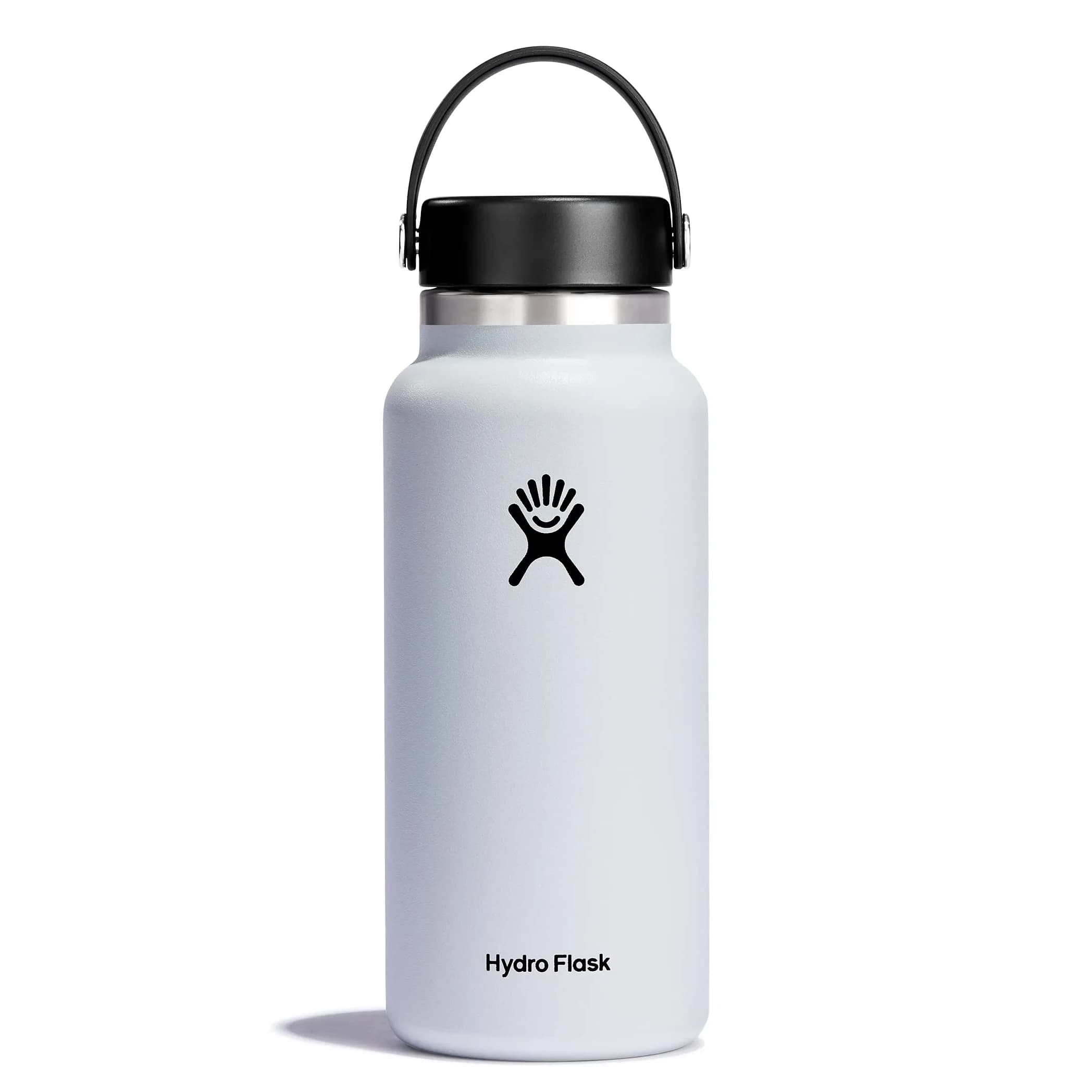 Hydro Flask Wide Mouth Water Bottle 32 Oz (946ml) | Insulated Stainless Steel, Leakproof Flex Cap - main product image