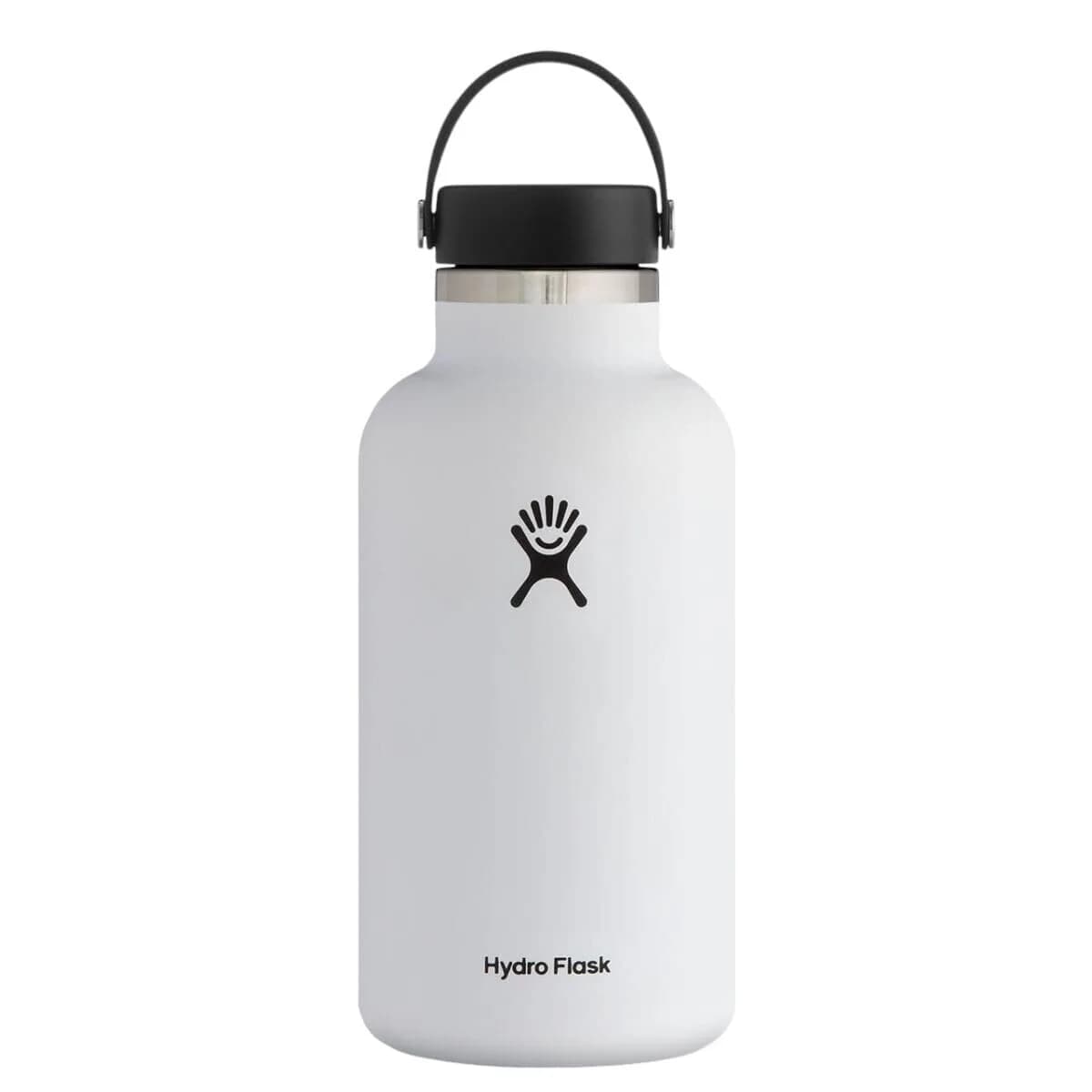 Hydro Flask 40 Oz Tonal White Wide Mouth Water Bottle | Insulated Stainless Steel, Cold 24 Hrs, Hot 12 Hrs