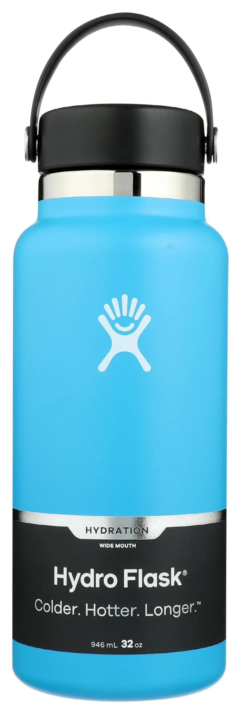 Hydro Flask 40 Oz Tonal White Wide Mouth Water Bottle | Insulated Stainless Steel, Cold 24 Hrs, Hot 12 Hrs