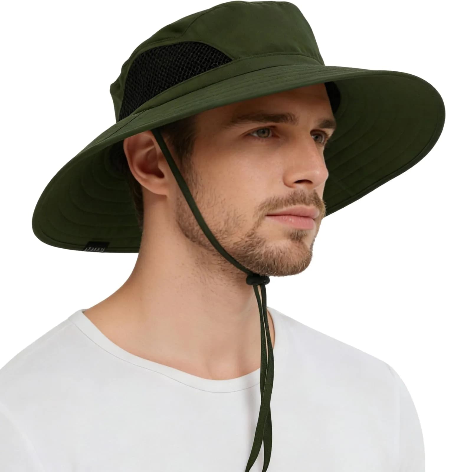 EINSKEY Wide Brim Sun Hat, UPF 50+ UV Protection Waterproof Packable Bucket Hat for Men & Women