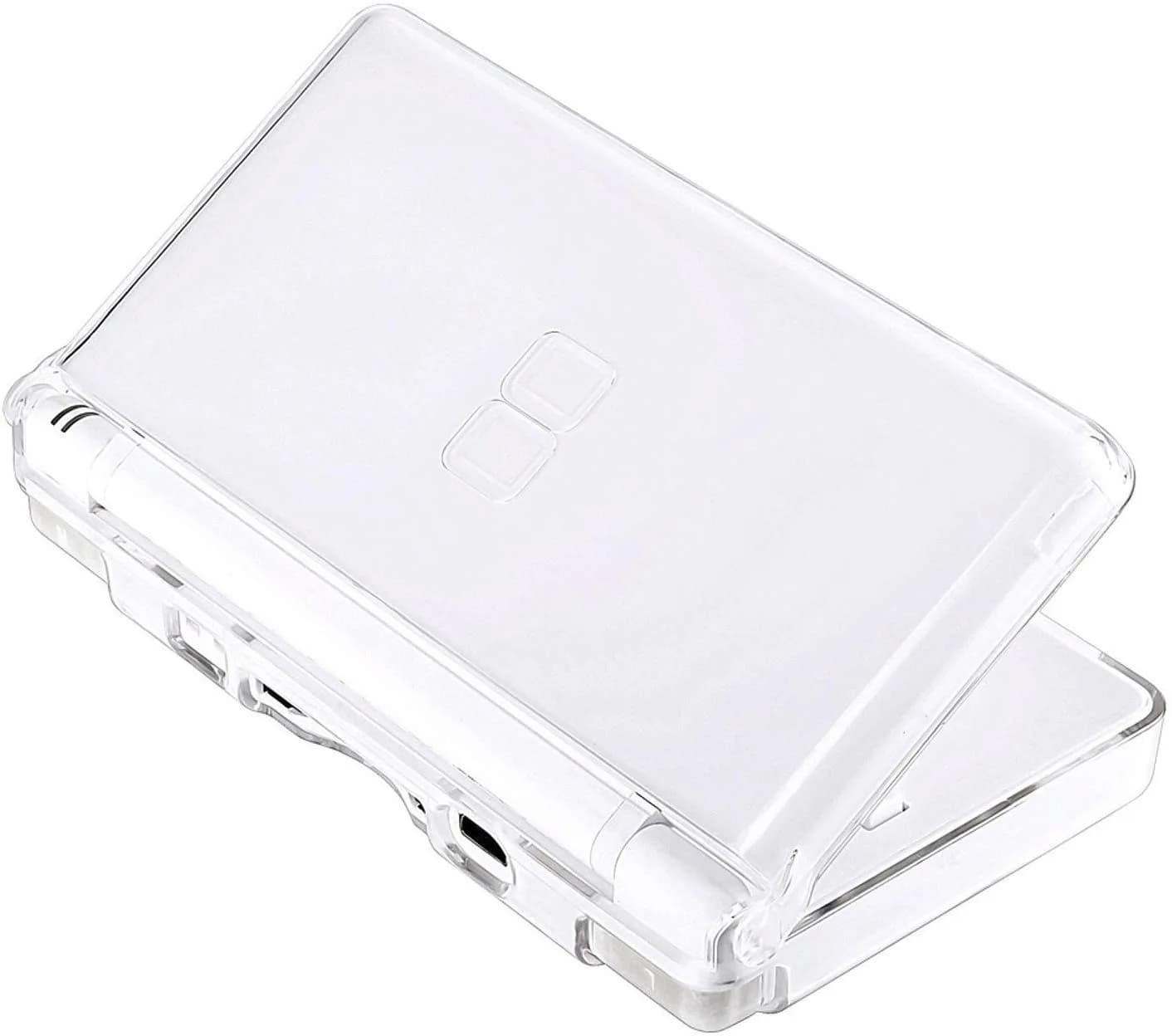 KlsyChry Transparent Hard Shell Case Cover for Nintendo DS Lite | Crystal Clear Housing, Scratch-Resistant (13.7x7.7x2.5cm) - main product image