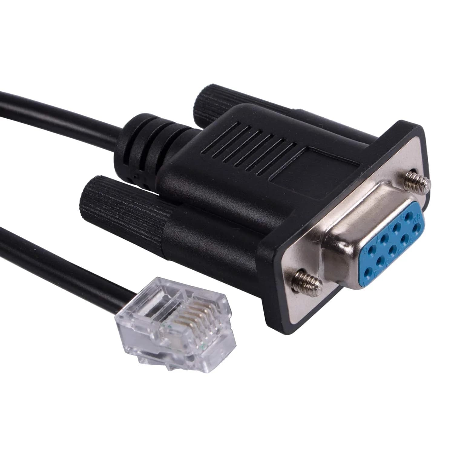 Suamdoen DB9 Serial RS232 to RJ12 6P6C Adapter Cable for APC PDU 6ft | Compatible with APC 940-0144A - main product image
