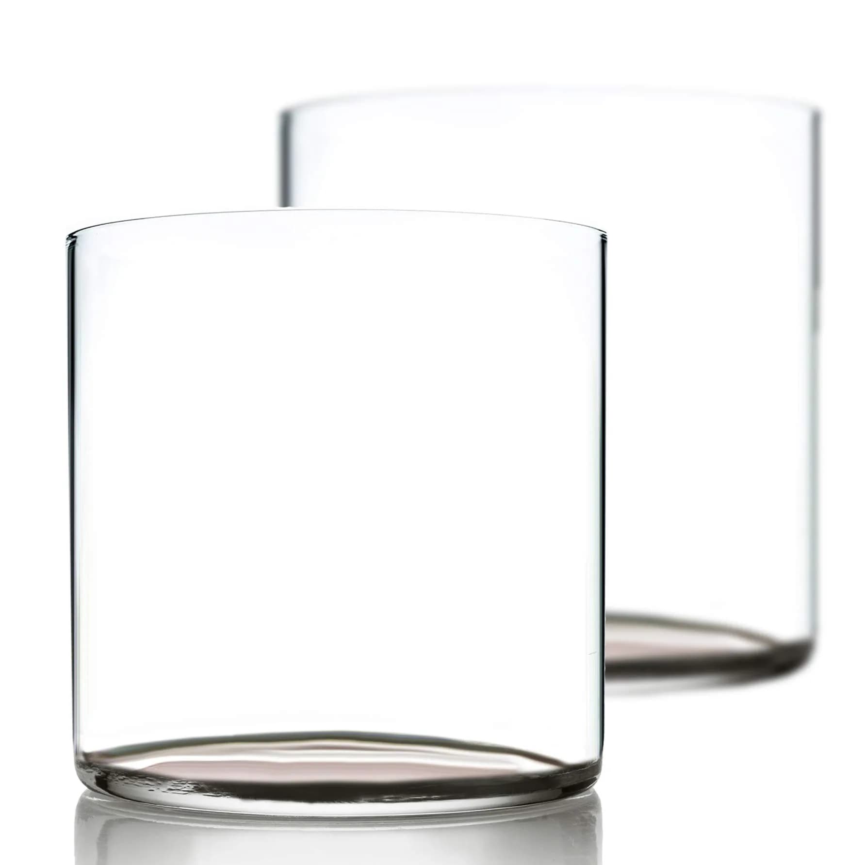 Amehla Bare Ultra Thin Cocktail Glasses 12oz | Minimalist Whiskey Tumblers for Home & Bar - main product image