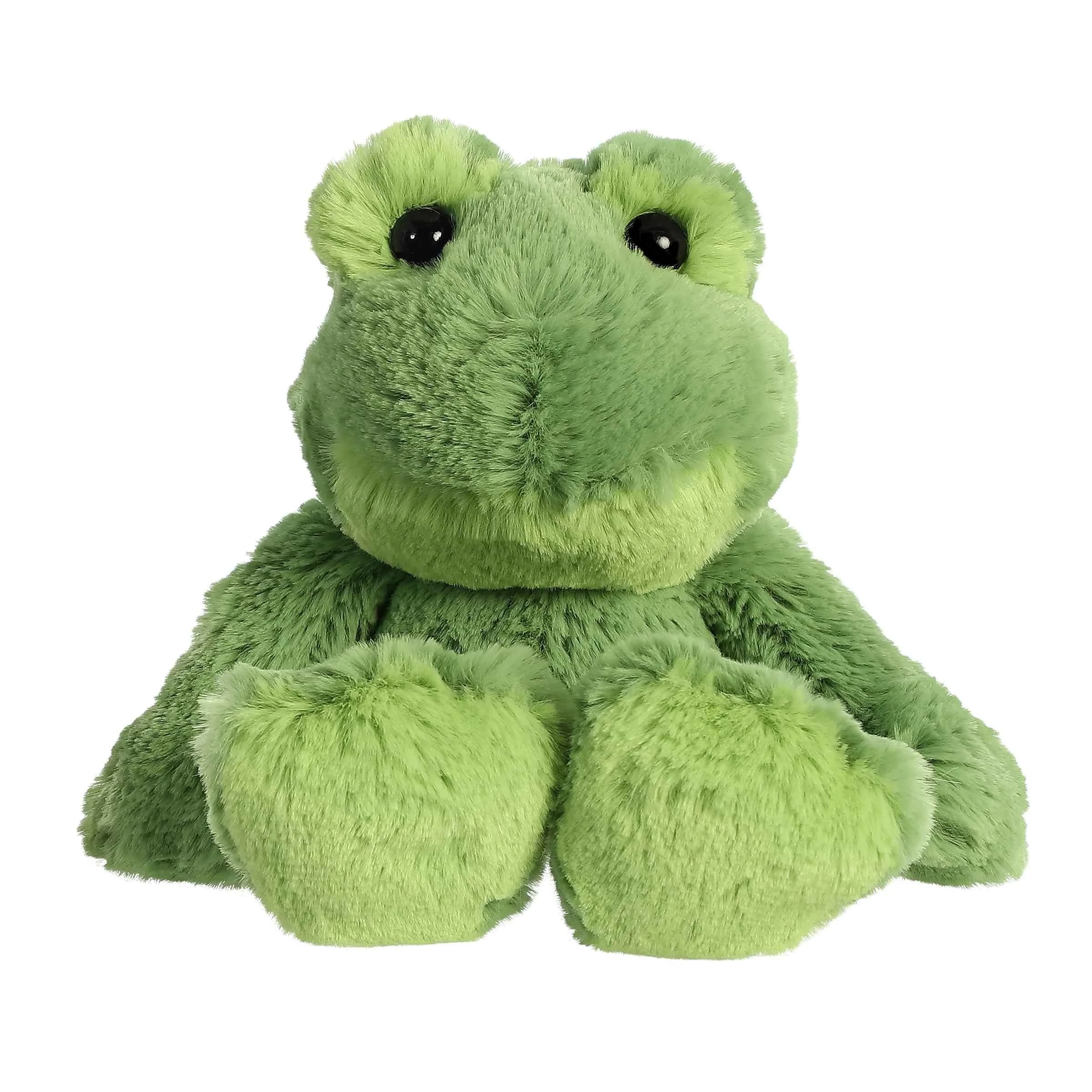 Aurora Fernando Frog Plush Toy | Soft Green 14cm (5.5 Inch) Stuffed Animal for Kids - main product image