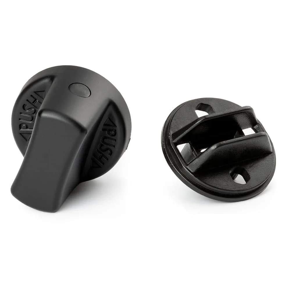 FANHAY Keyless Ignition Knob Push Turn Key Start Switch for Mitsubishi Outlander & Lancer | 12V Metal Black - main product image