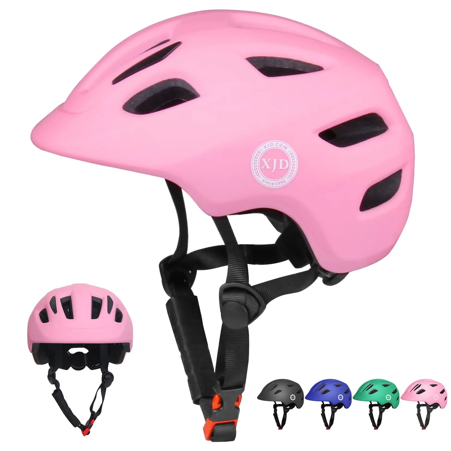 XJD Toddler Helmet Kids Bike Helmet Baby Multi-Sport Adjustable Skateboard Helmet for Kids Boys Girls Infant Lightweight Green X-Small 46-51 cm