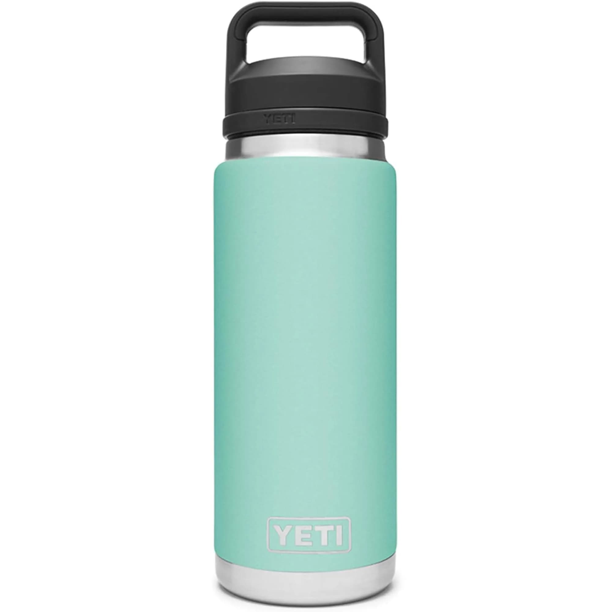 YETI Rambler 26 oz Bottle, Vacuum Insulated, Stainless Steel with Chug Cap, Seafoam | 750ml (26 oz) - main product image