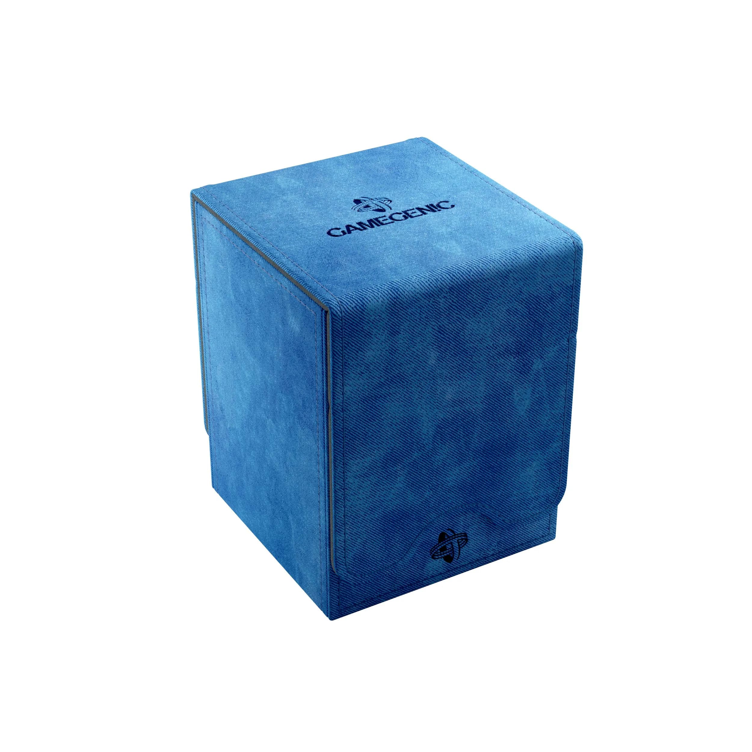 Gamegenic Squire Deck Box 100+ Blue | Convertible Card Storage Solution - main product image
