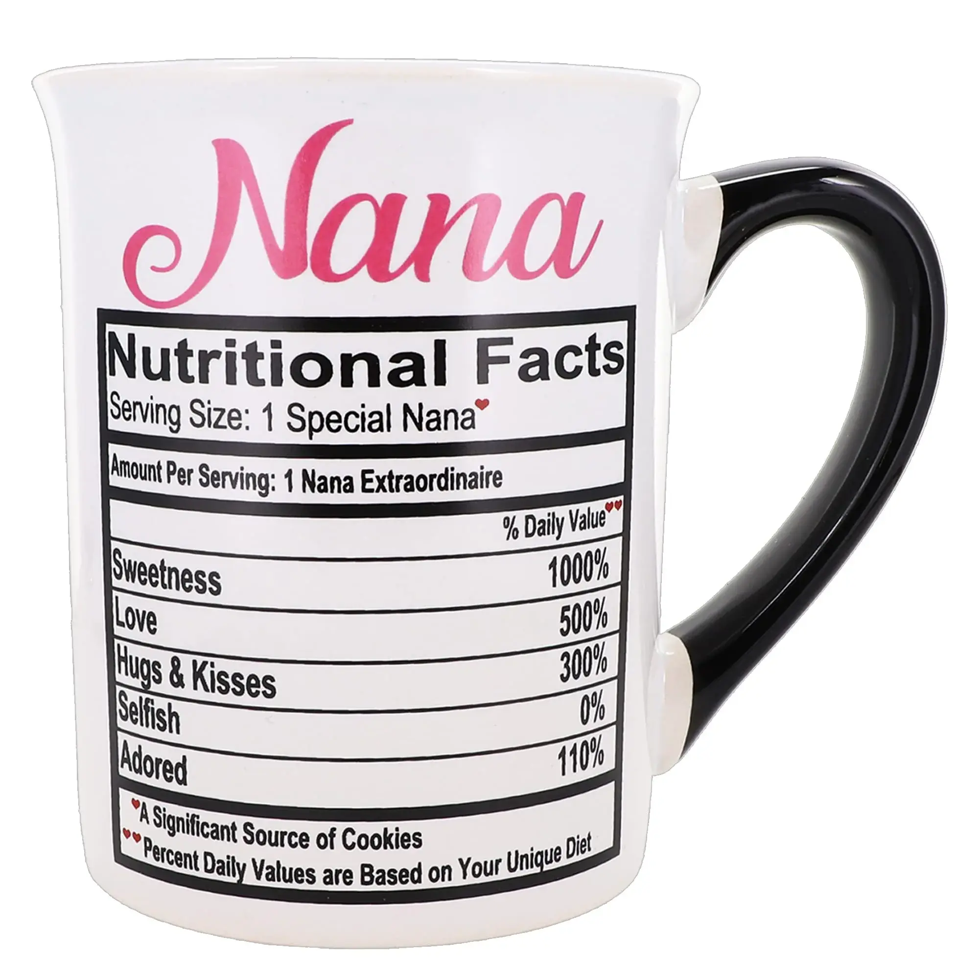 Cottage Creek Nana Mug 16 oz Ceramic Coffee Cup Gift Boxed | Heartfelt Nana Gift for Mom & Grandma