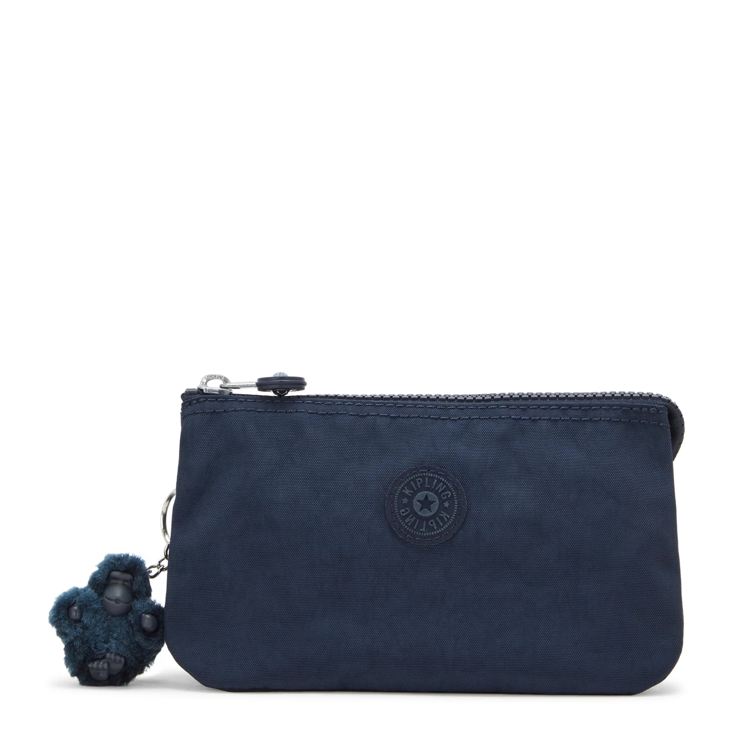 Kipling Creativity Large Pouch Cosmetic Bag 18.4cm (7.25"L x 4.25"H x 1.5"D) | Versatile Travel Organizer