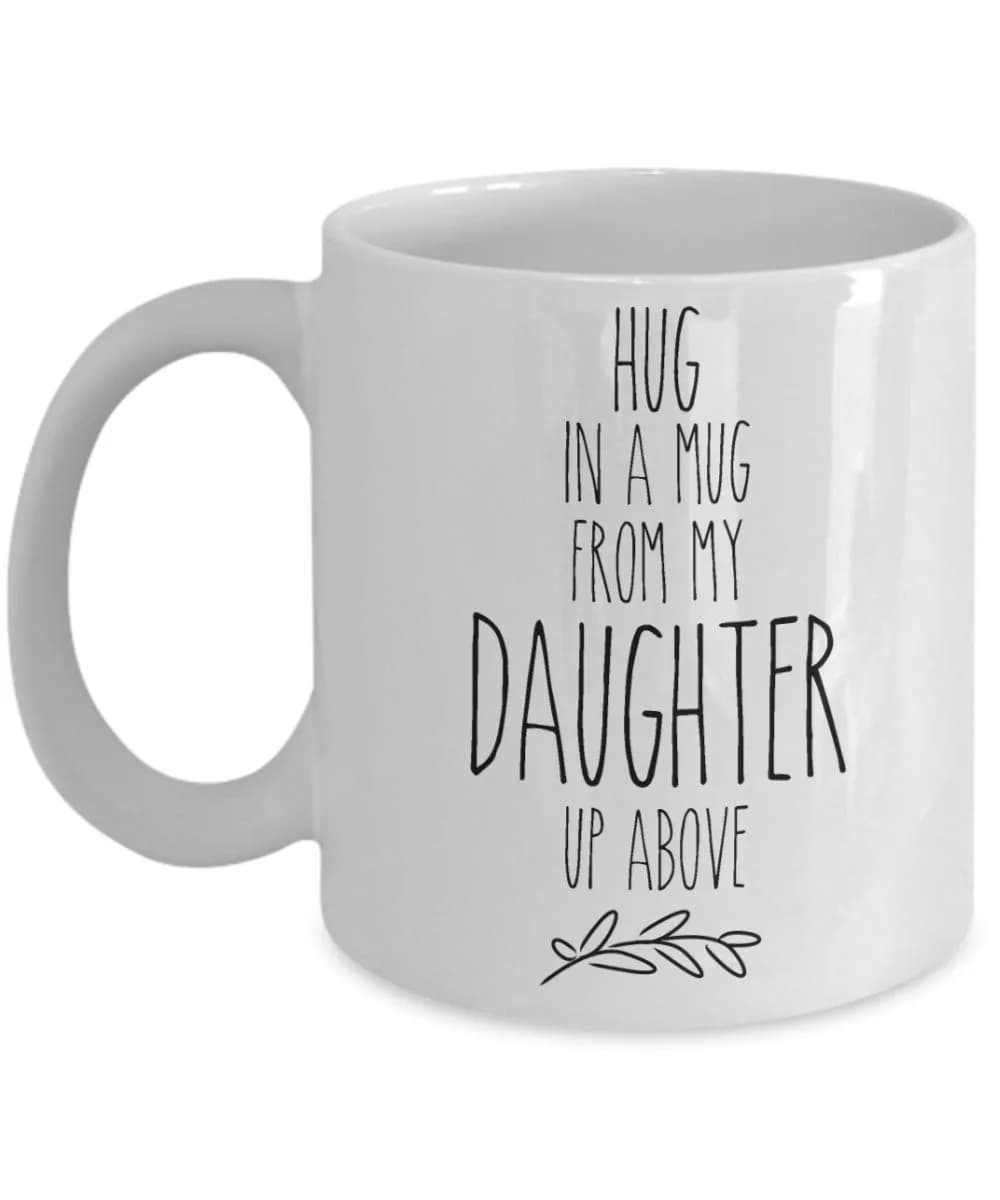Creator's Cove Loss of a Daughter Coffee Mug 11oz | Sympathy Memorial Gift for Grief Support