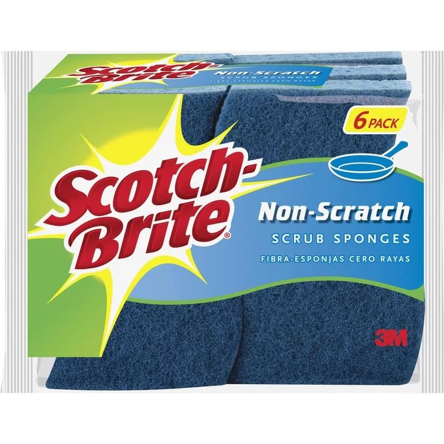 Scotch-Brite Non-Scratch Scrub Sponges Blue (30-Pack, 0.658 kg) - main product image