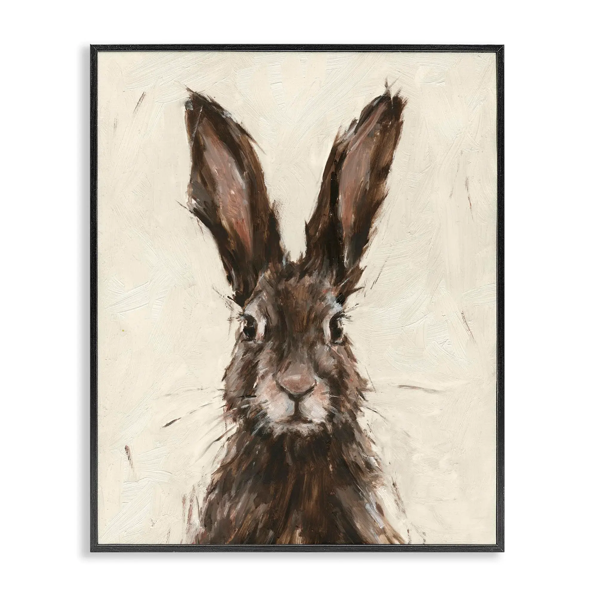 Stupell Industries · Framed Woodland Rabbit Portrait · 11 x 14 Inch Wall Art · Made in USA - main product image