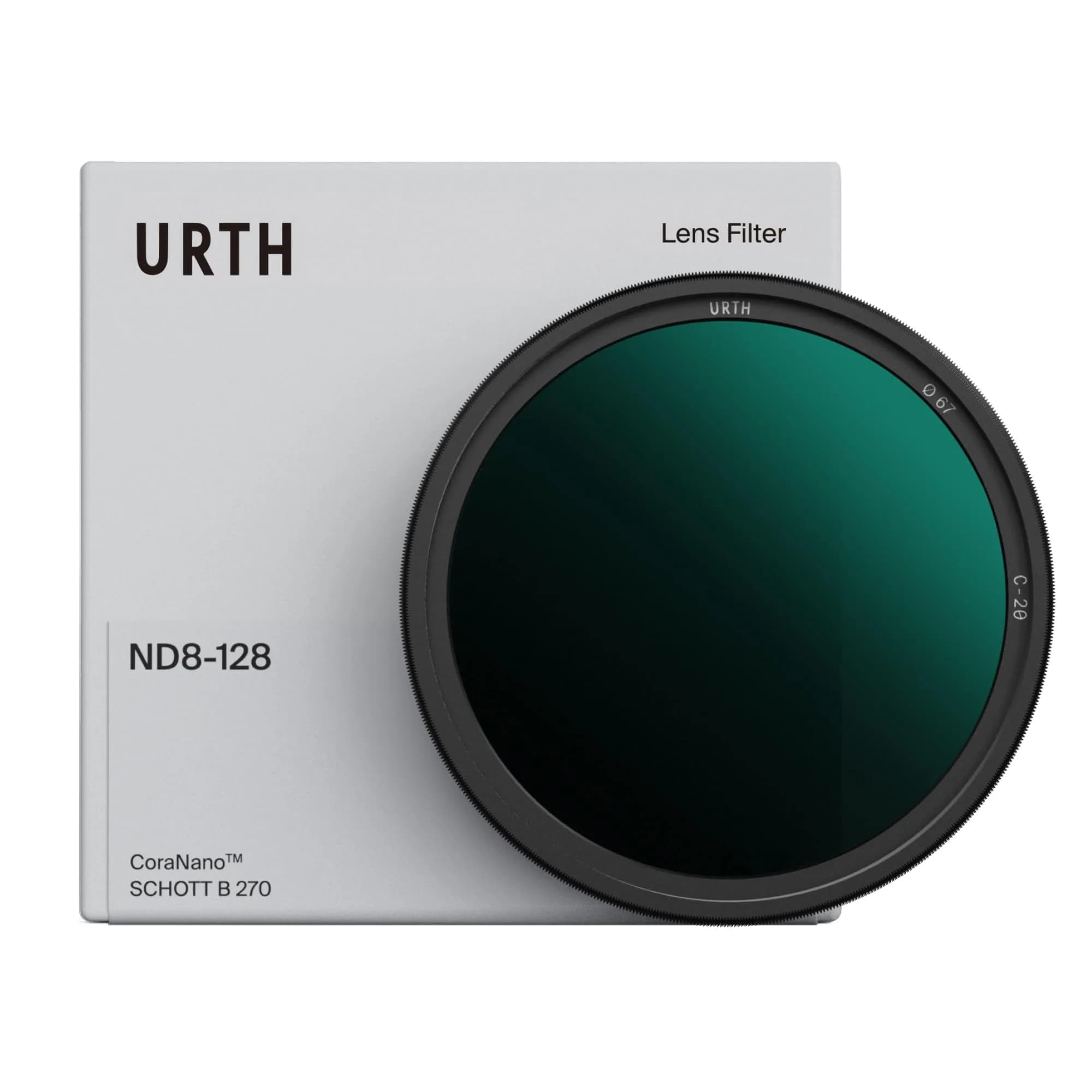 Urth 52mm ND8-128 Variable ND Lens Filter (Plus+) — 3-7 Stop Range, Ultra-Slim Nano-Coated Neutral Density Filter for Cameras