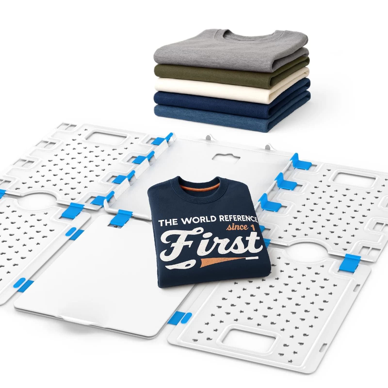 BoxLegend Enlarged Shirt Folder Board for Clothes Storage, Closet Organizers, 73cm x 58cm (28.3" x 22.8") | Folds T-shirts, Sweaters, Pants Neatly - main product image