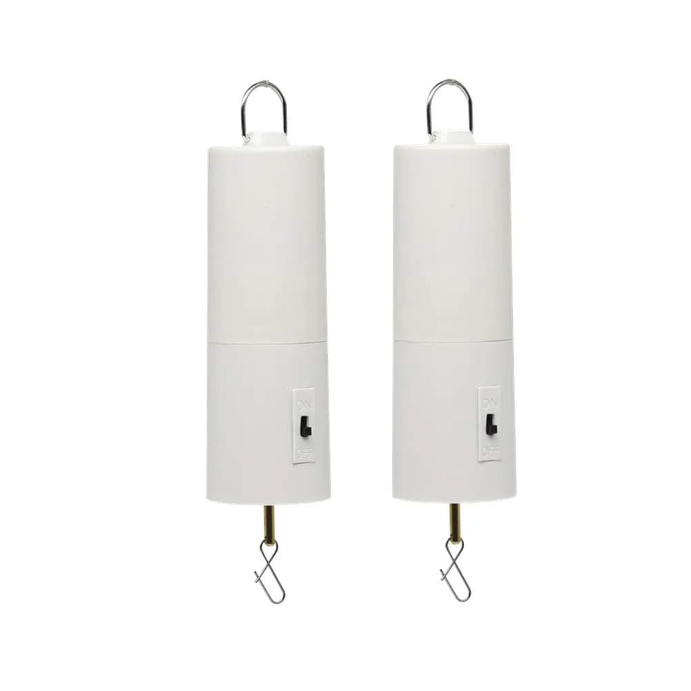 FENELY Battery Operated Wind Spinner Motor 2 Pack | 1.7 inches Diameter, 4.5 inches Long, 0.2 kg - main product image