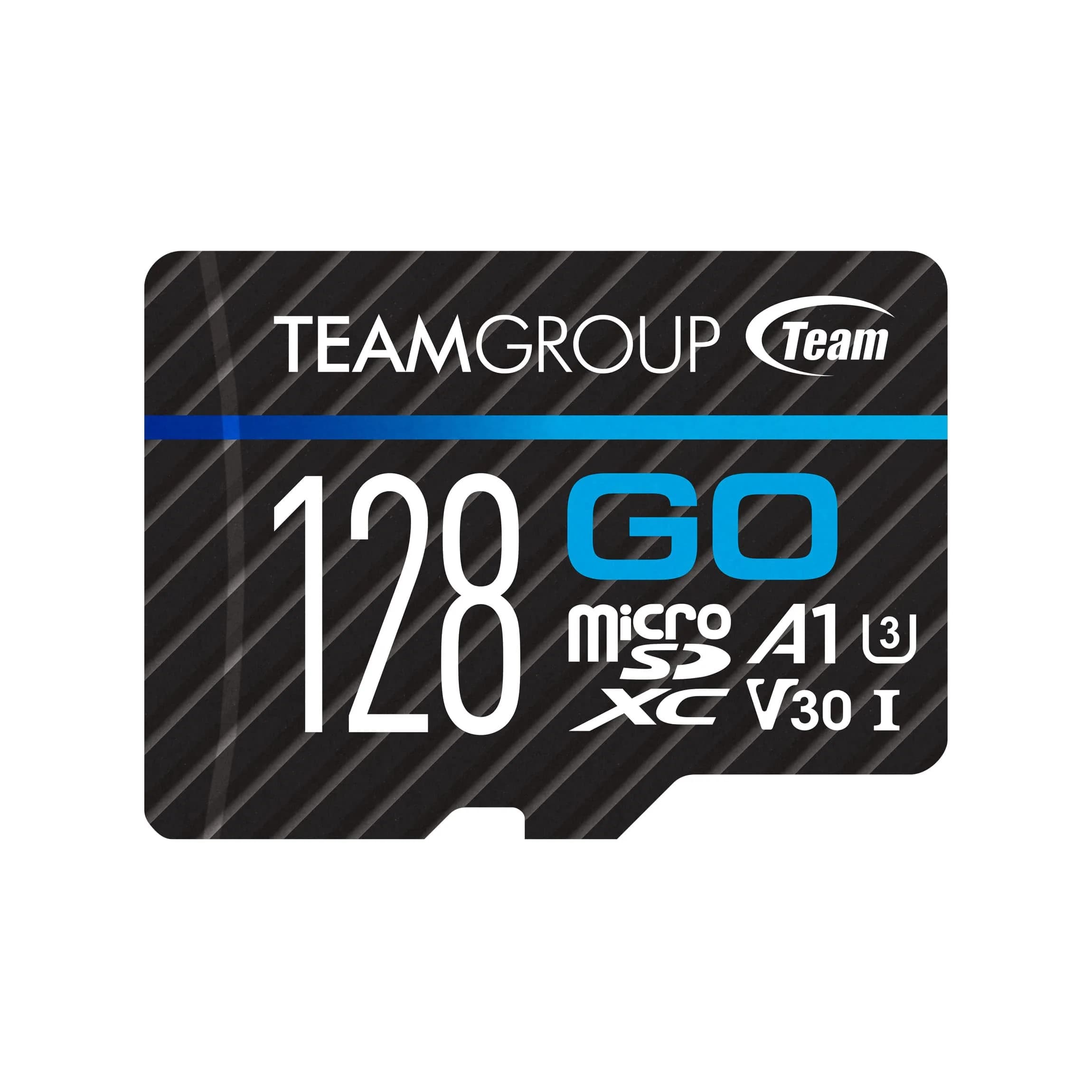 TEAMGROUP GO Card 128GB Micro SDXC UHS-I U3 V30 4K with Adapter | Action Camera Memory Card - main product image