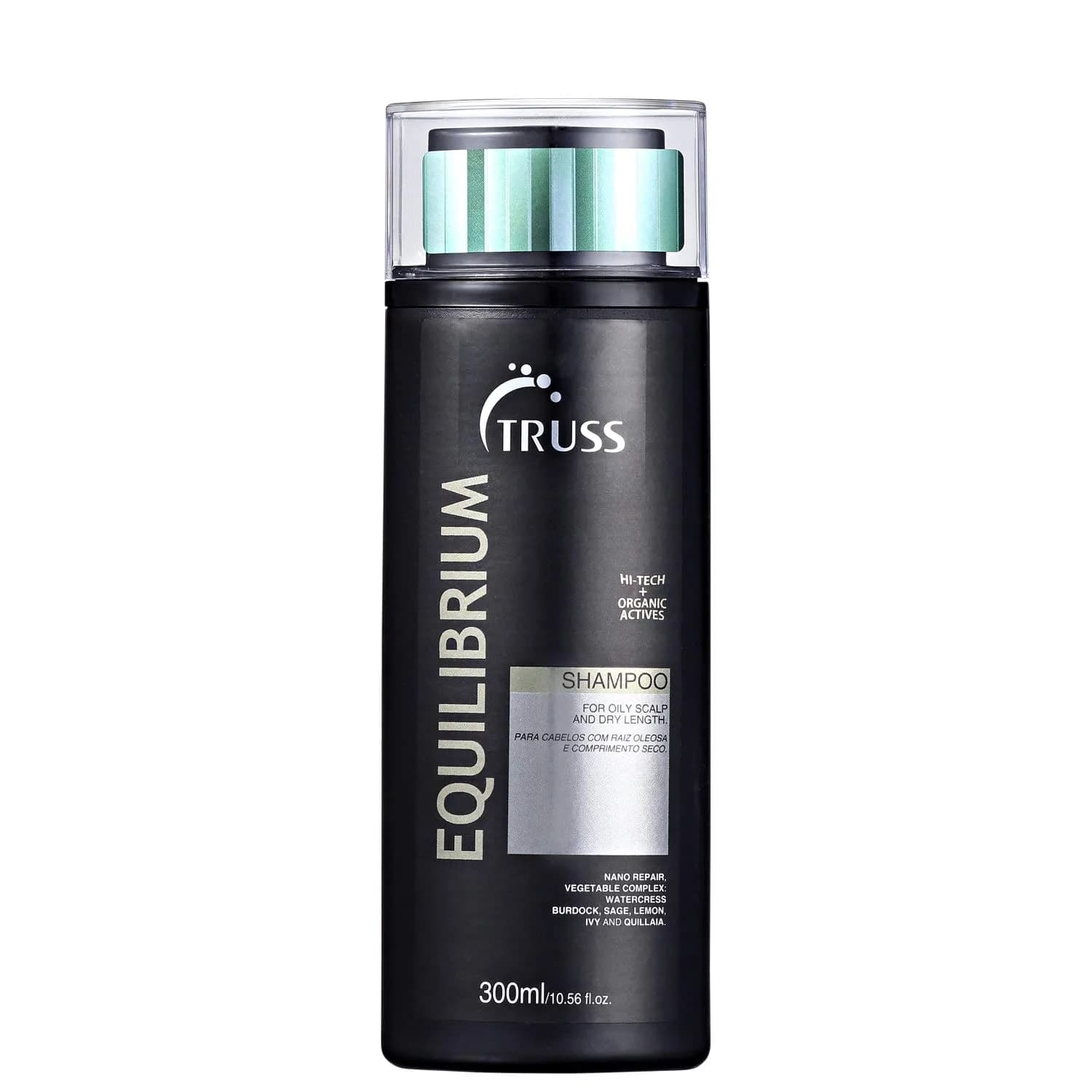 TRUSS Equilibrium Shampoo 10.14 Oz | Controls Oil & Dry Ends, Suitable for All Hair Types