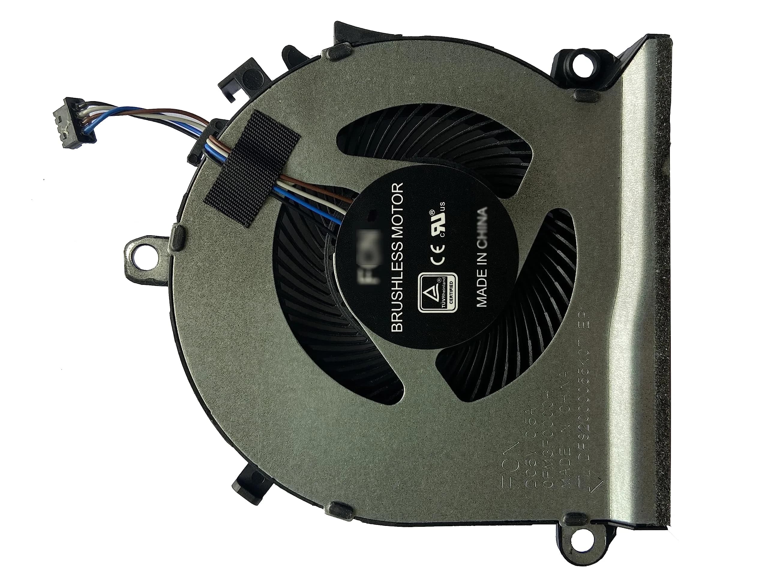 SYW·pcparts CPU Fan for HP Pavilion Gaming 15-EC 16-A | 4-Pin 5V Polycarbonate Cooling Fan