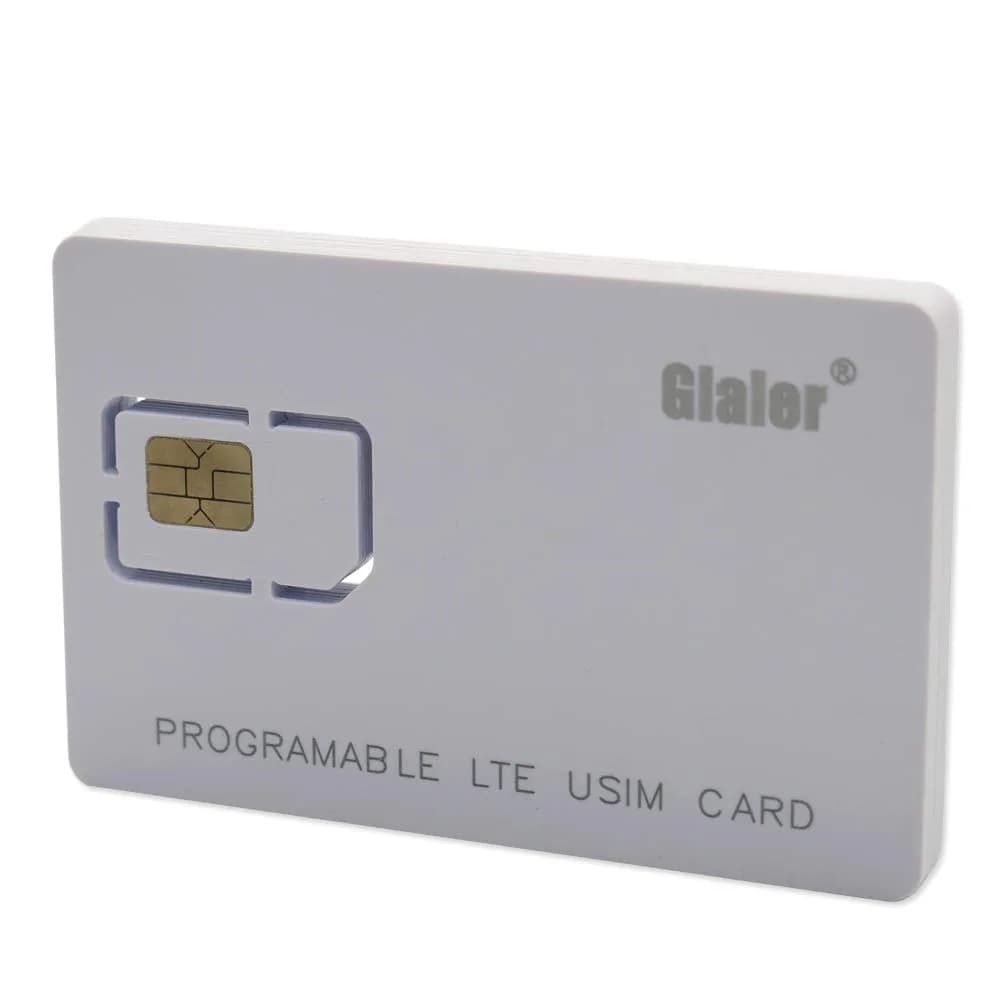 Gialer Programmable SIM Card 10-Pack | Writeable LTE USIM for Telecom Operators - main product image